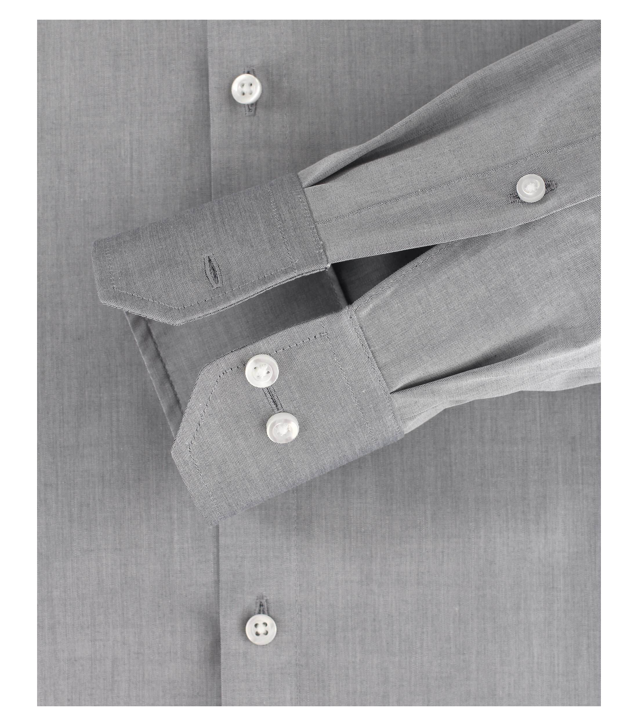 VENTI Businesshemd uni Men's Shirt Gray 45 5