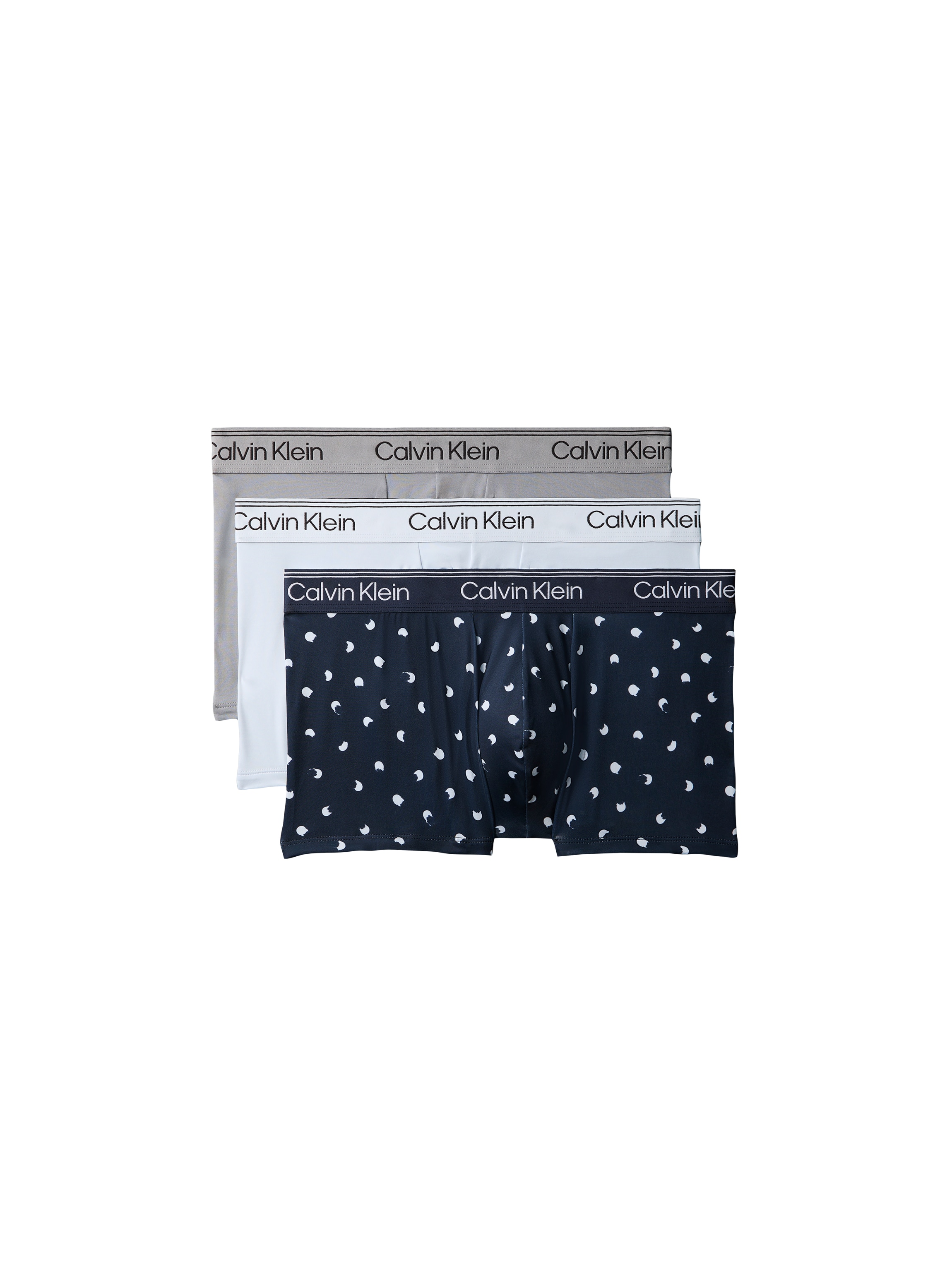 Calvin Klein Underwear Trunk "LOW RISE TRUNK 3PK" Packung, 3er-Pack, Regular fit mit elastischem Bund
