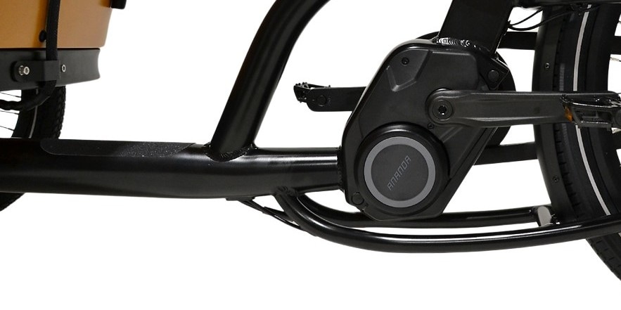 GreenStreet »Family-Cargo 672 Wh« 8 Gang Shimano Nexus Schaltwerk Nabenschaltung Mittelmotor 250 W Blinker