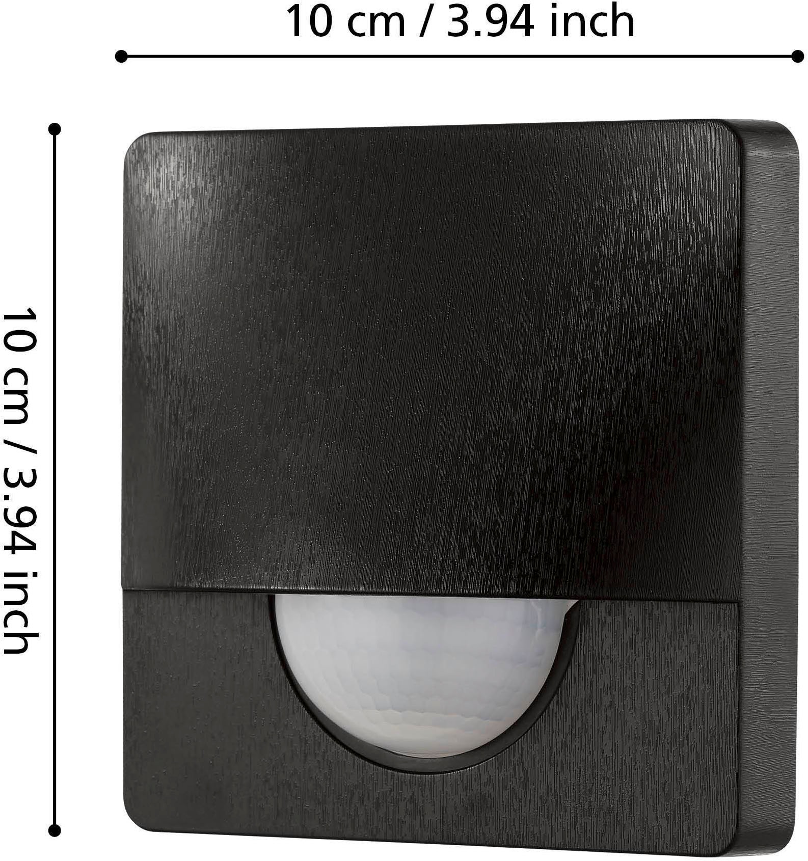 EGLO Schalter »Detect Me 3, Bewegungssensor aus Kunststoff, IP44« 1 Stk. tlg.