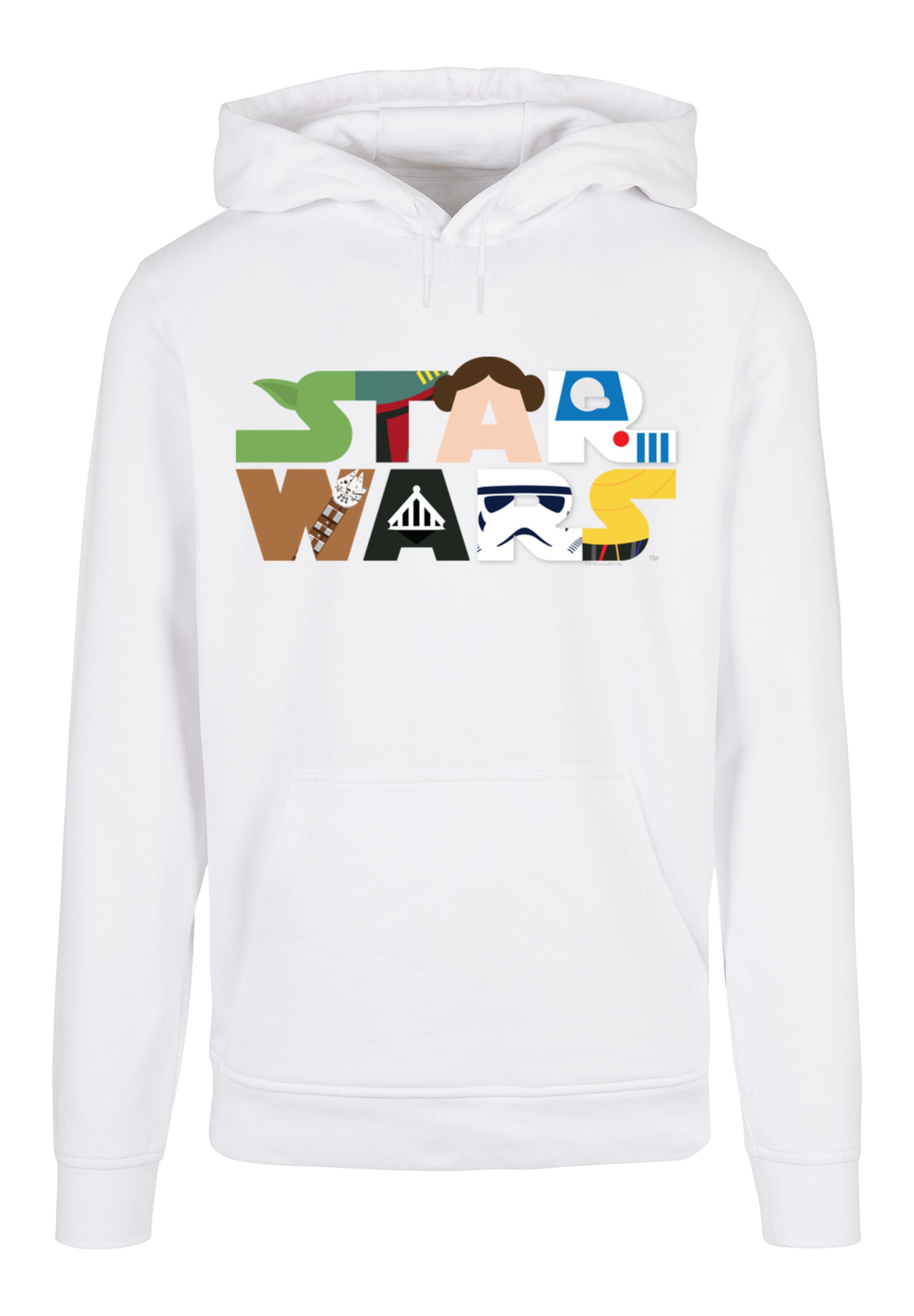 F4NT4STIC Kapuzenpullover "Star Wars Character Logo", Print günstig online kaufen