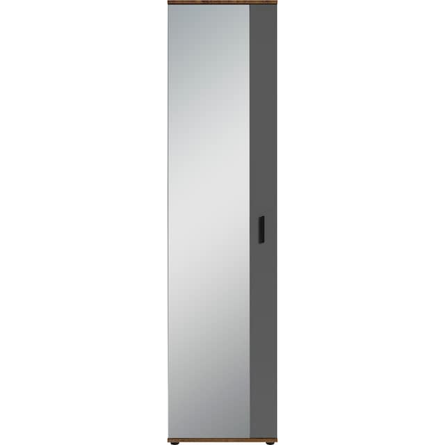 byLIVING Garderobenschrank »Jakob«, mit großem Spiegel, Breite 49 cm | BAUR