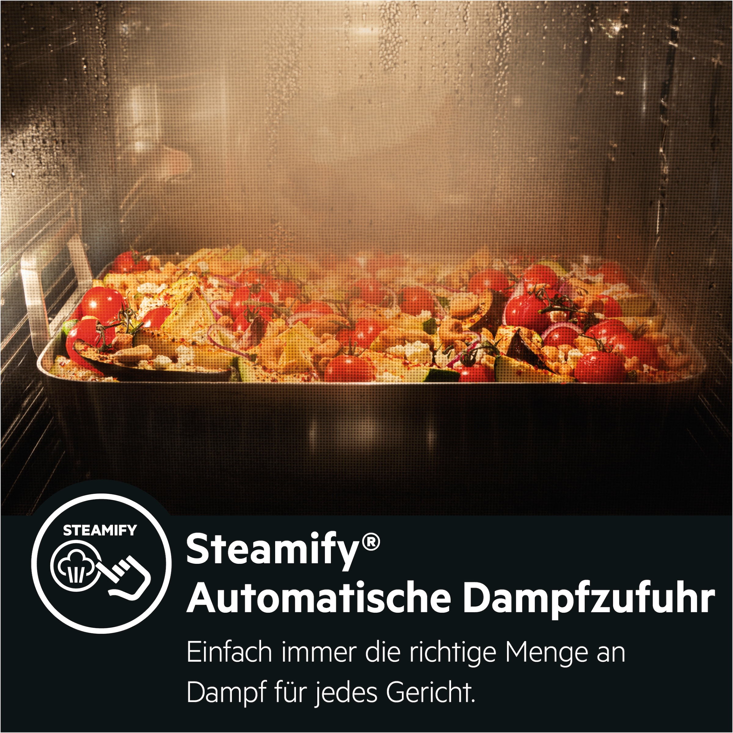 AEG Einbaubackofen  »BSE99823BM«, SteamPro - Dampf- & Sous Vide-Garen, Kerntemperatursensor, WiFi, Grill