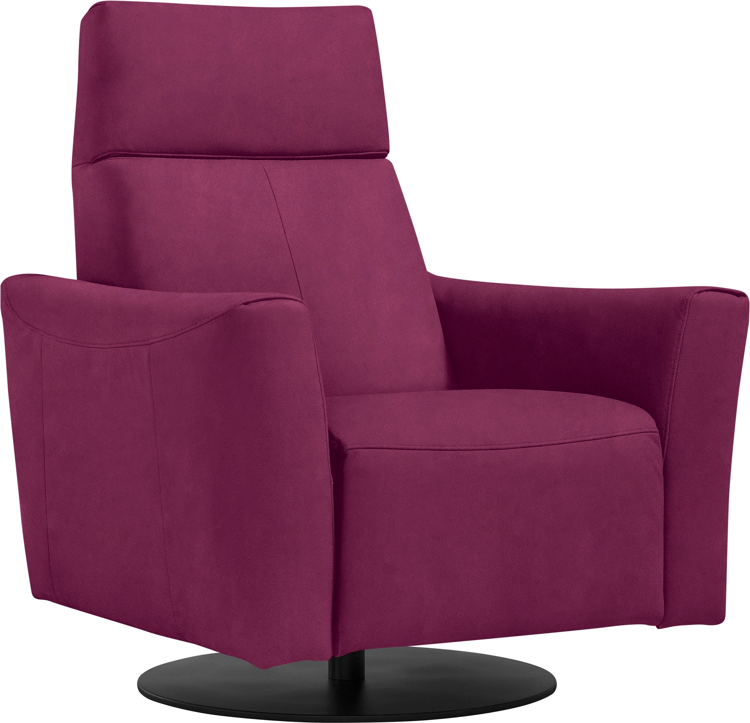 Egoitaliano Sessel "Blues Designsessel, Loungesessel, Breite 84cm, bequem und elegant" drehbar, inkl. manuelle Relaxfunktion durch Push-Back-Mechanismus