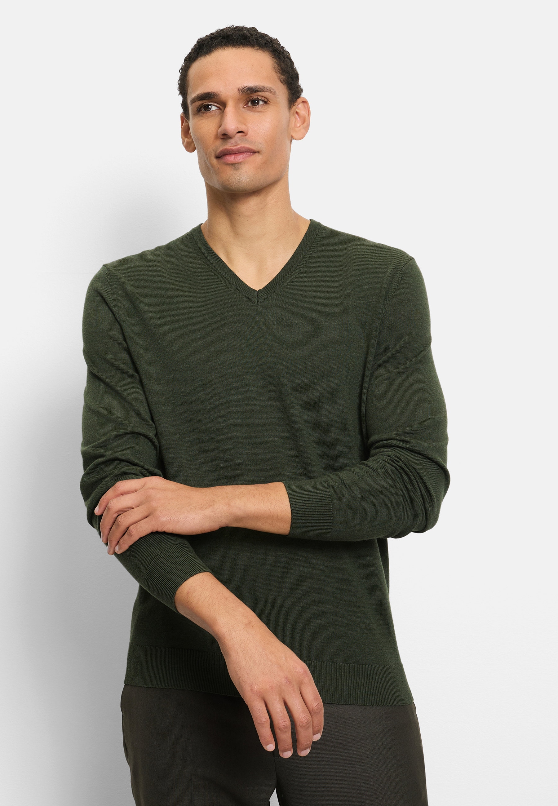 OLYMP Strickpullover »OLYMP Casual Strick«