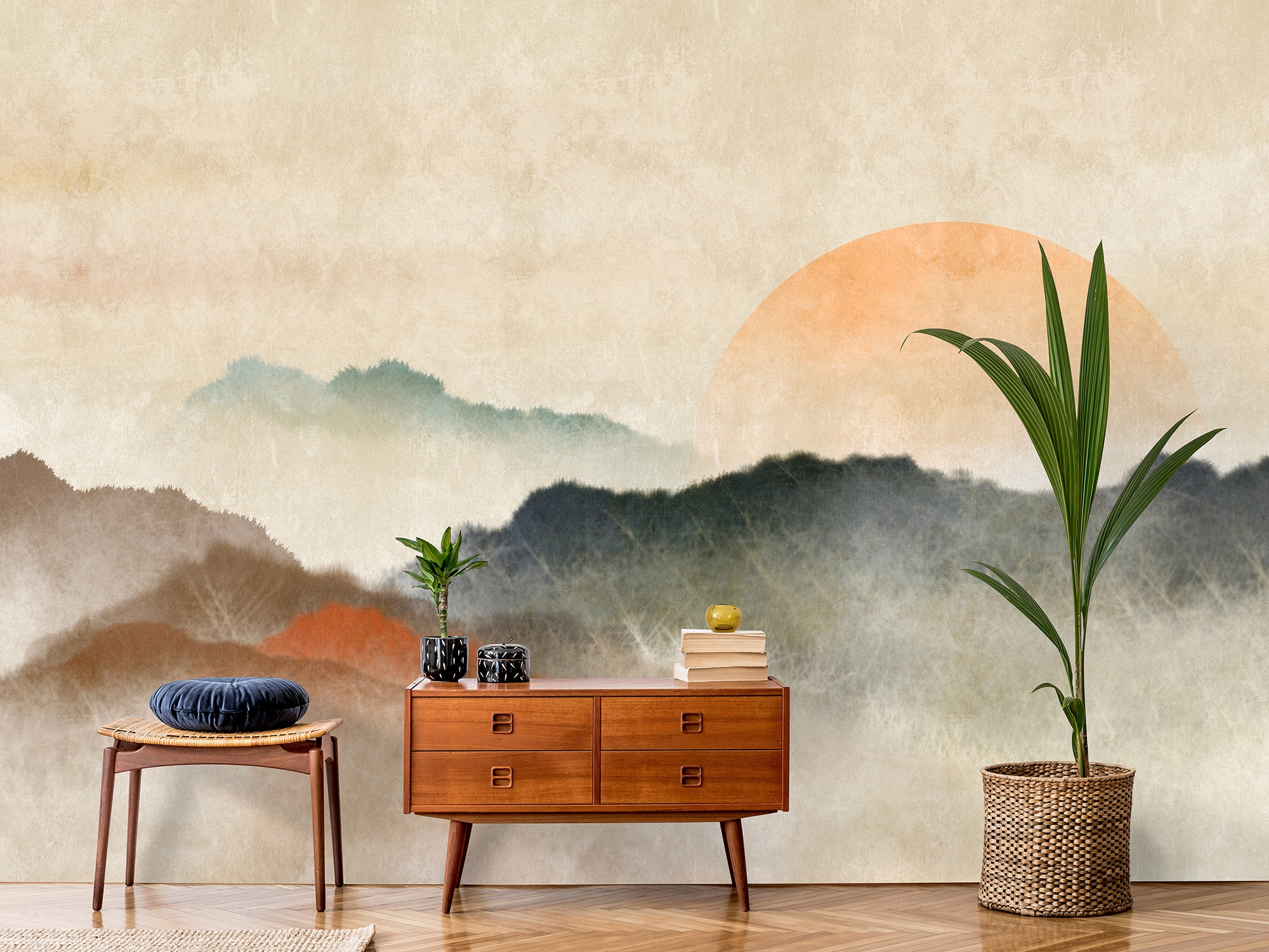 living walls Fototapete »Walls by Patel Akaishi«, Vlies, Wand