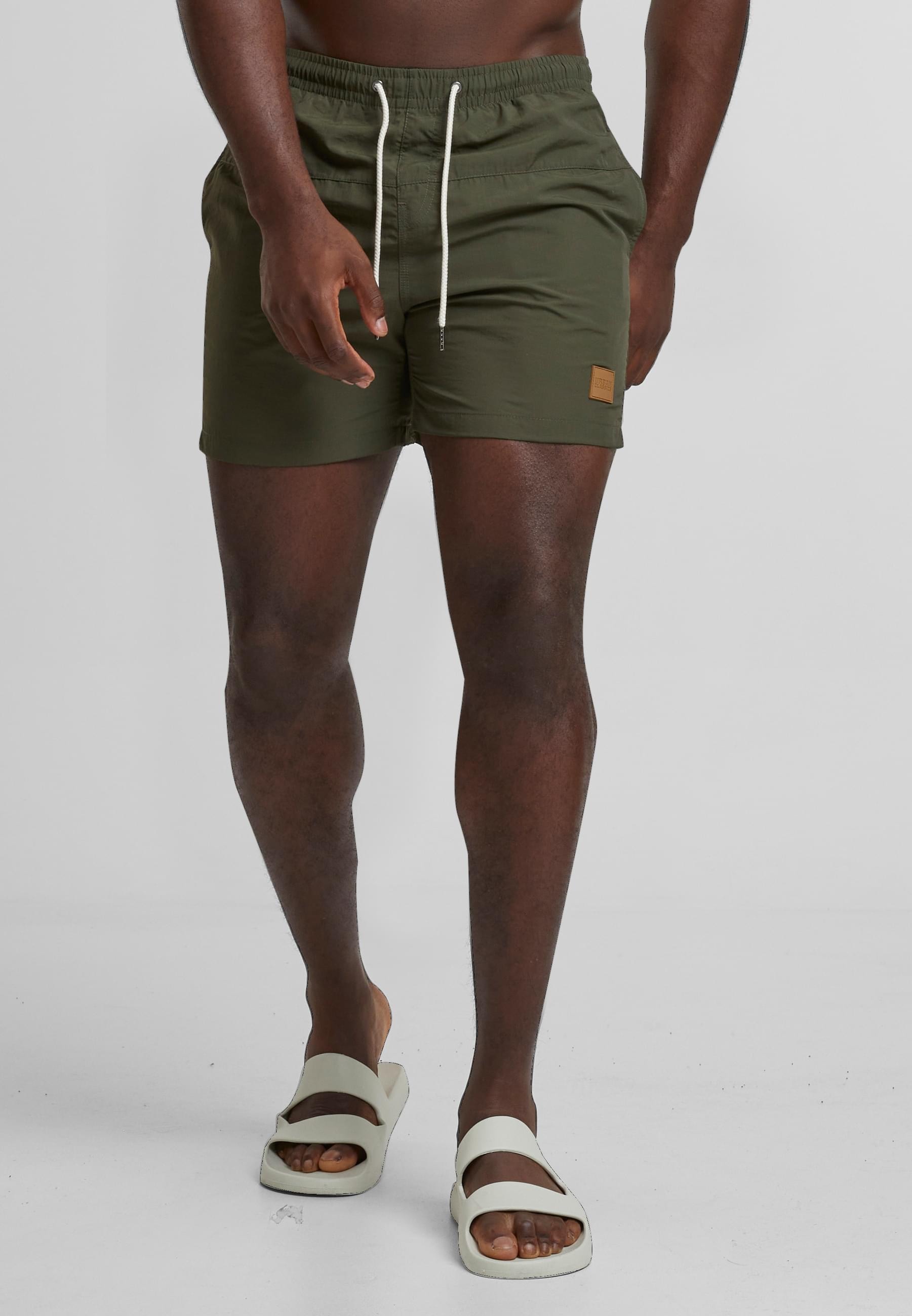 URBAN CLASSICS Badeshorts »Urban Classics Herren Block Swim Shorts«