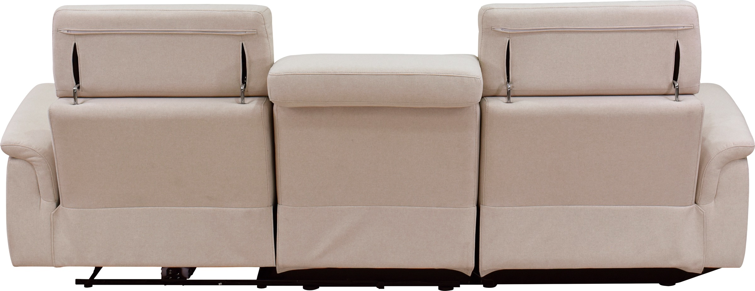 Home affaire Ecksofa "Pareli, L-Form, 259cm,m. Recamiere, Echtleder, Kunstl günstig online kaufen