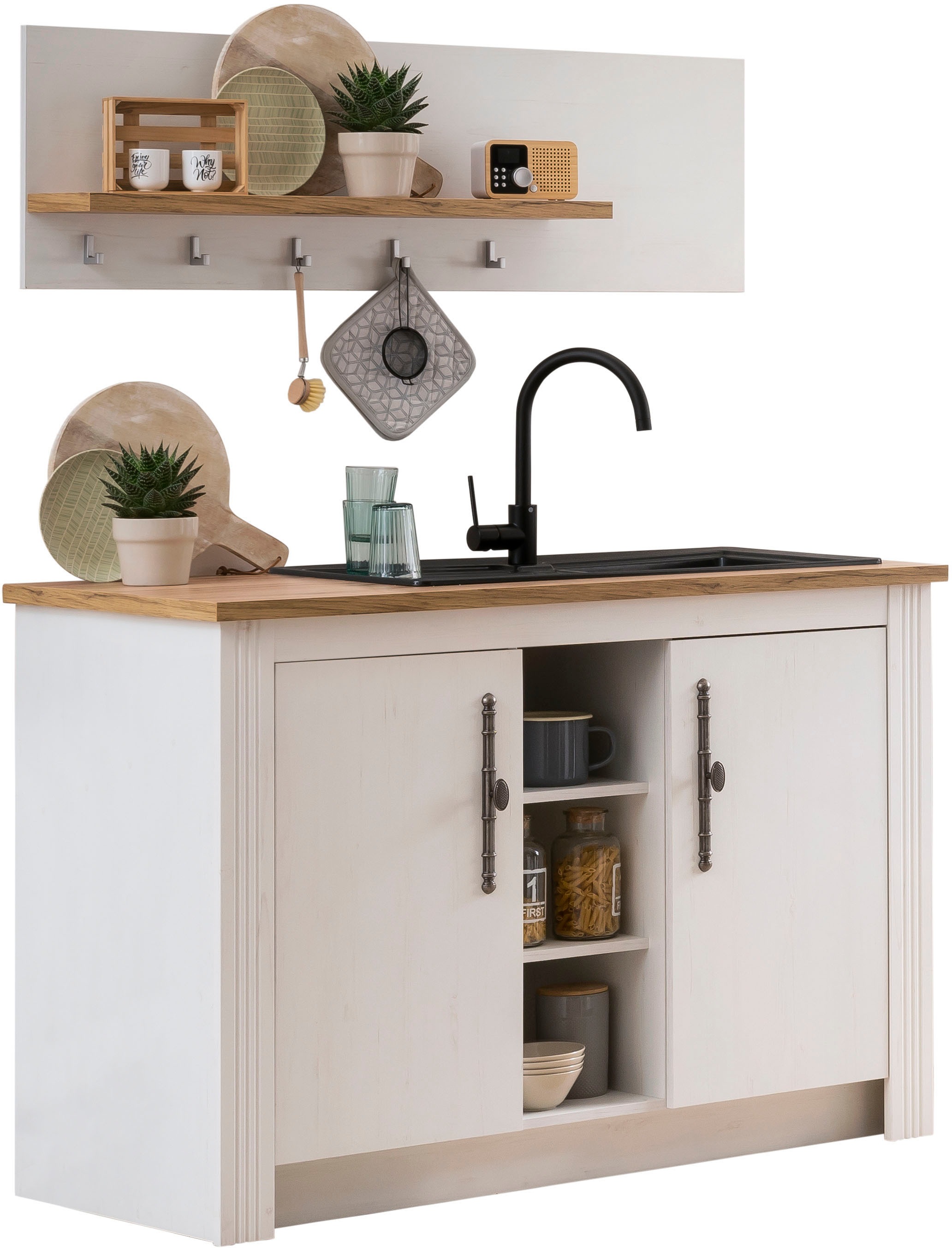 OTTO home Pantryküche "KS-Westminster" Breite 130 cm, ohne E-Geräte günstig online kaufen