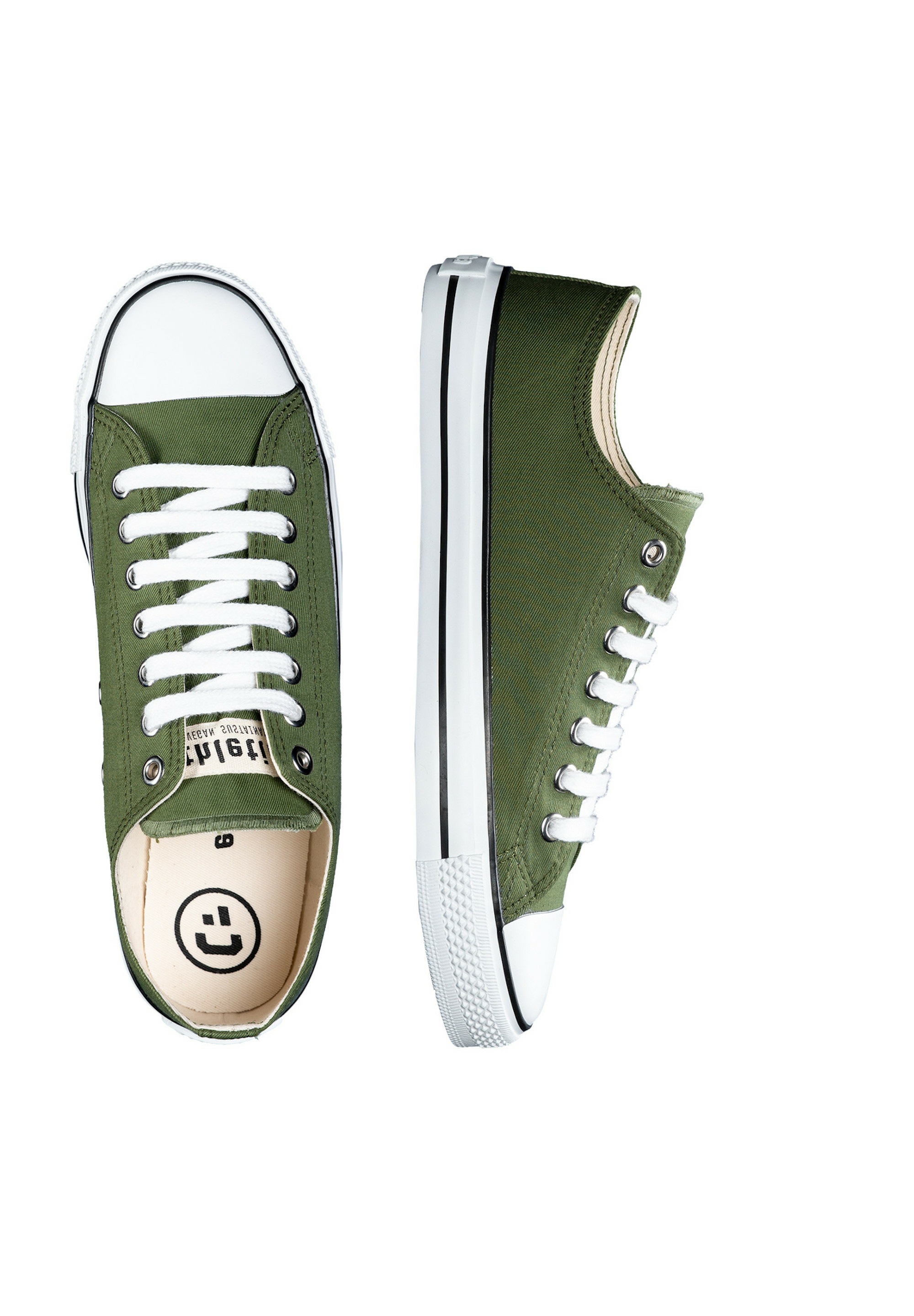 ETHLETIC Sneaker "Fair Trainer White Cap Lo Cut", Fair / Vegan / Nachhaltig günstig online kaufen