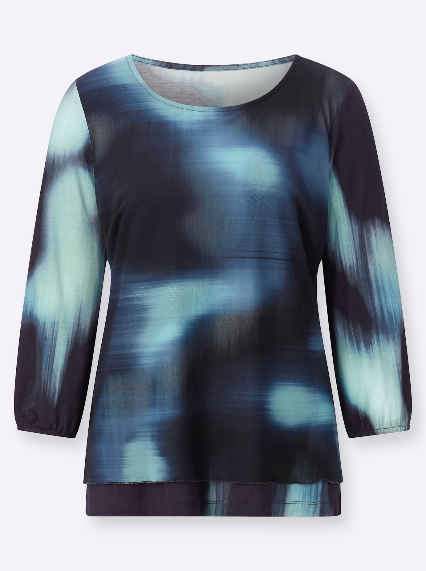 creation L Print-Shirt »Mesh-Shirt«, (1 tlg.)