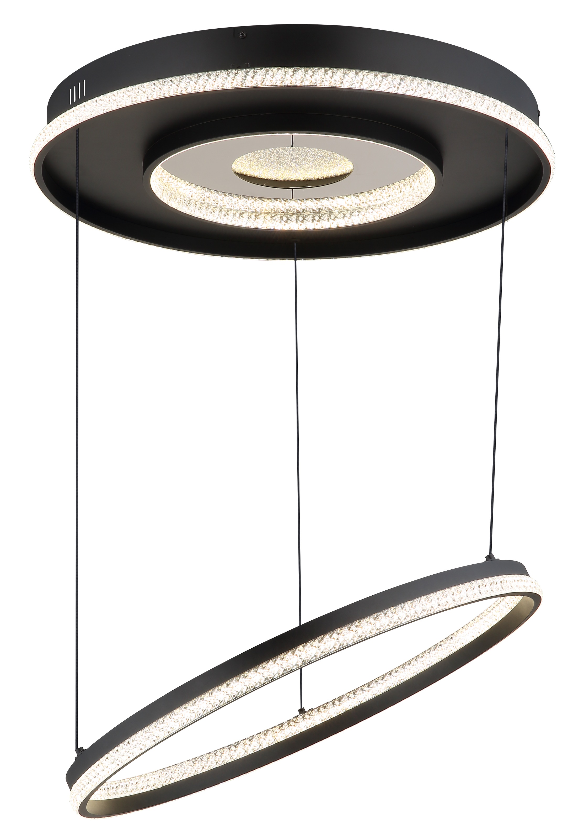 GLOBO LIGHTING Hängeleuchte »MARSH« LED-Modul 1 Stk. warmweiß - kaltweiß Hängelampe Esszimmer-Leuchte Esstischleuchte Wohnzimmer