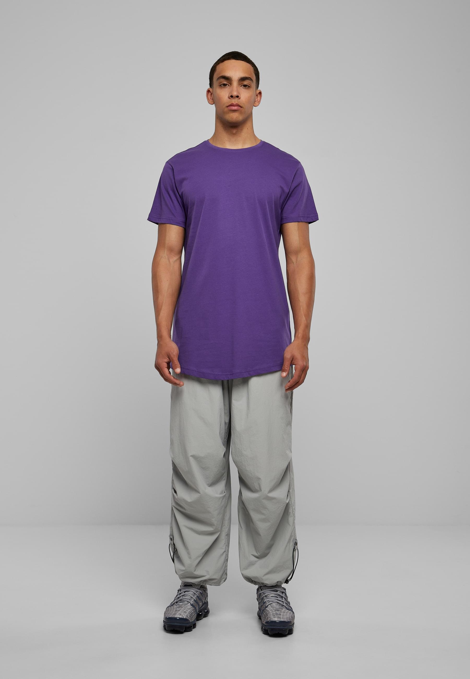 URBAN CLASSICS Kurzarmshirt »Urban Classics Herren Shaped Long Tee«, (1 tlg.)