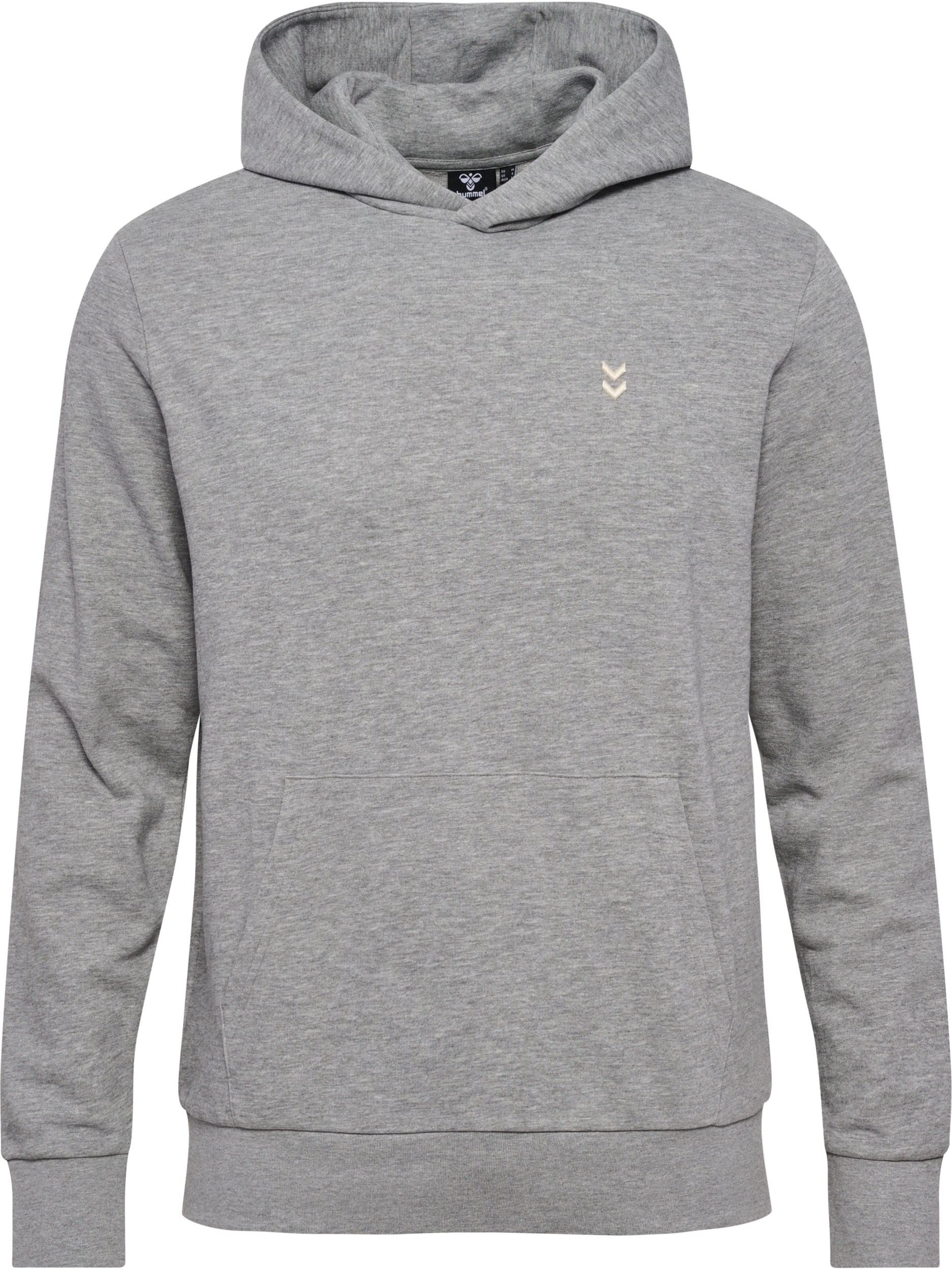 hummel Kapuzensweatshirt "HMLPULSE SWEAT HOODIE", mit gesticktem Chevron-Logo, aus weichem Sweatstoff