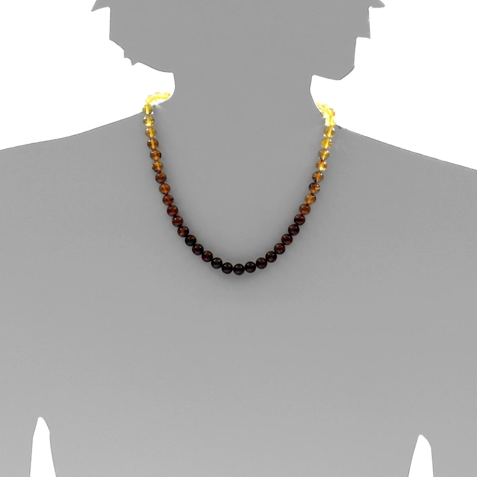 OSTSEE-SCHMUCK Gliederkette »Ostsee-Schmuck Kette Kugel 8 mm Kette Kugel 8 mm«, (1 tlg.)