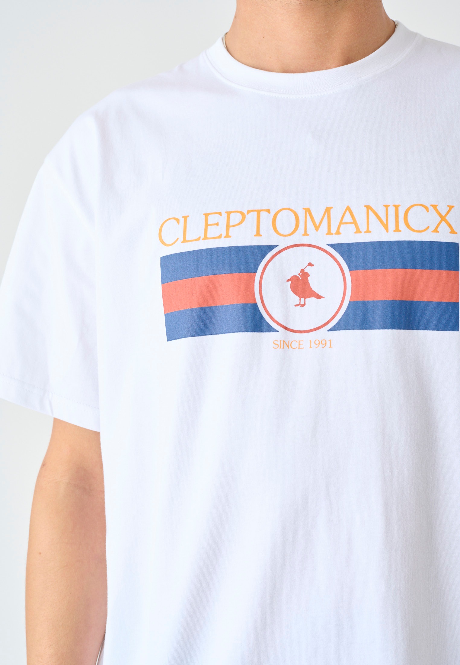 Cleptomanicx T-Shirt »Gulli«, mit Statement-Logo