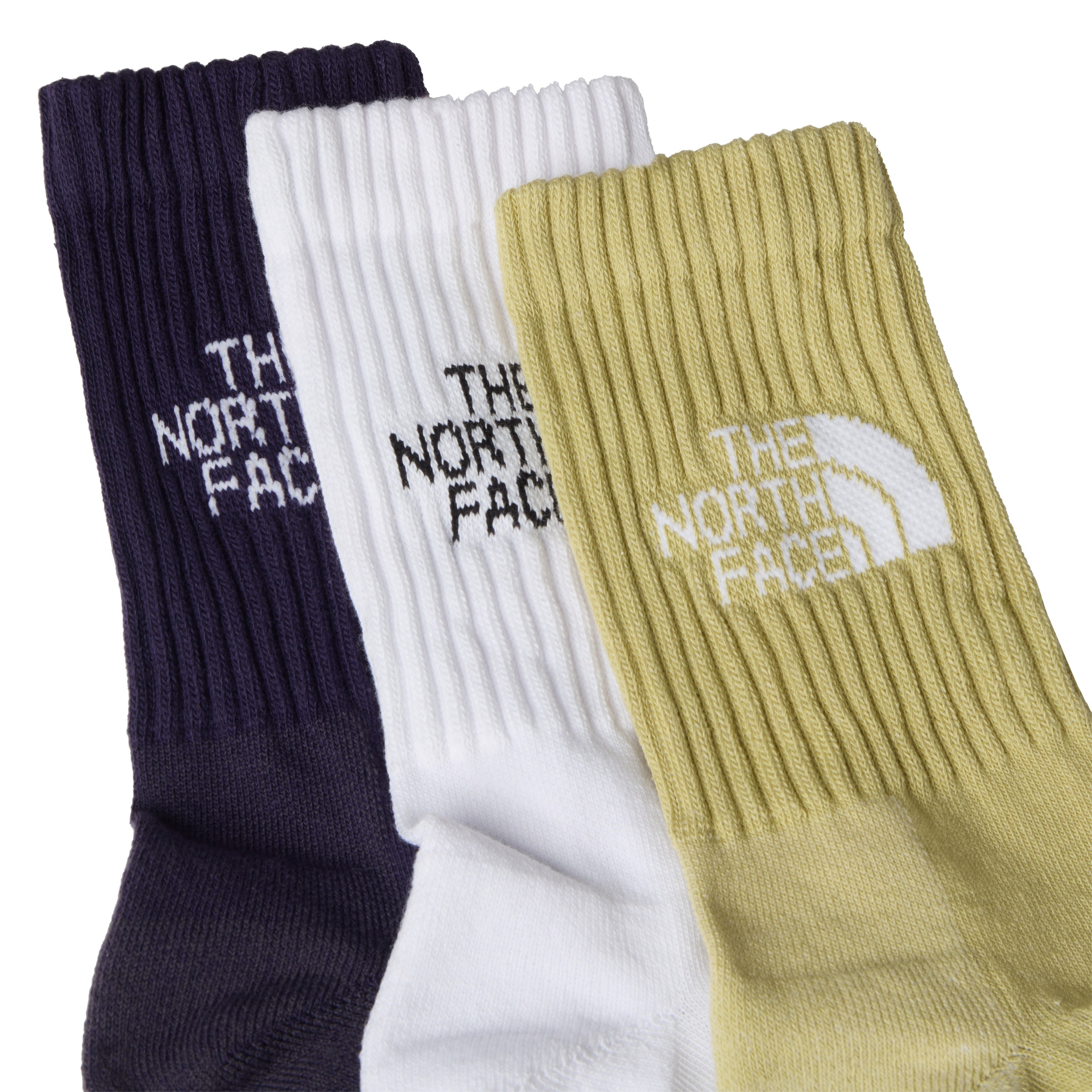 The North Face Socken »EVERYDAY STANDARD CREW SOCK - 3P« für sportive Aktivitäten, mit klassischem Logo am oberen Rand
