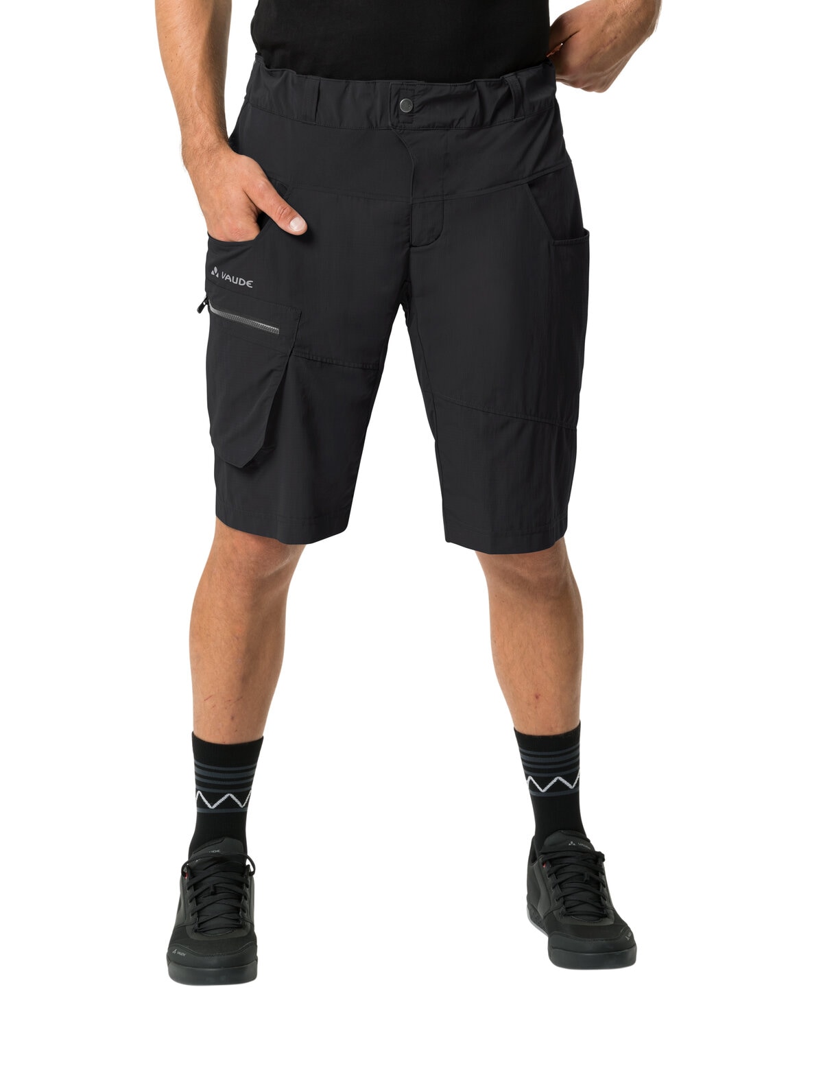 VAUDE Fahrradhose »MEN'S QIMSA SHORTS«, (1 tlg.)