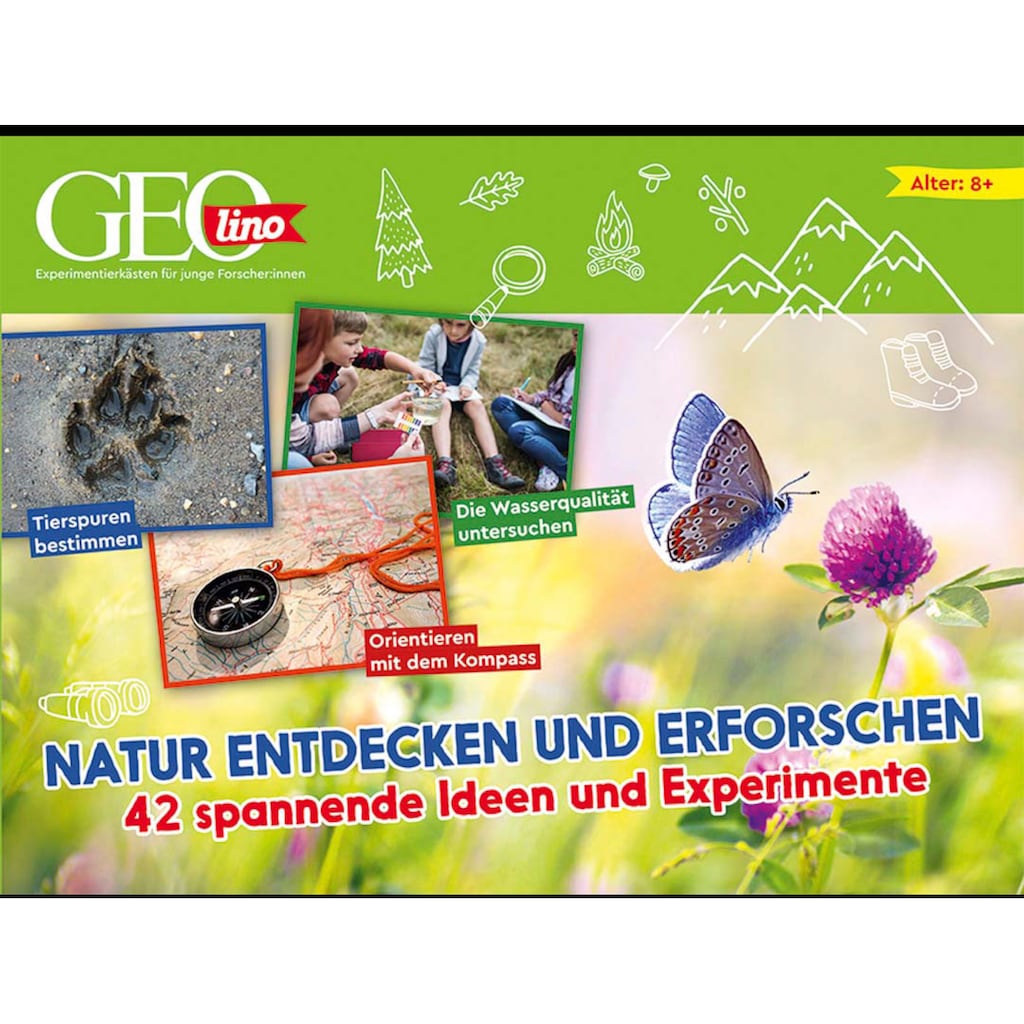 Franzis Experimentierkasten »GEOlino - Natur entdecken und erforschen«