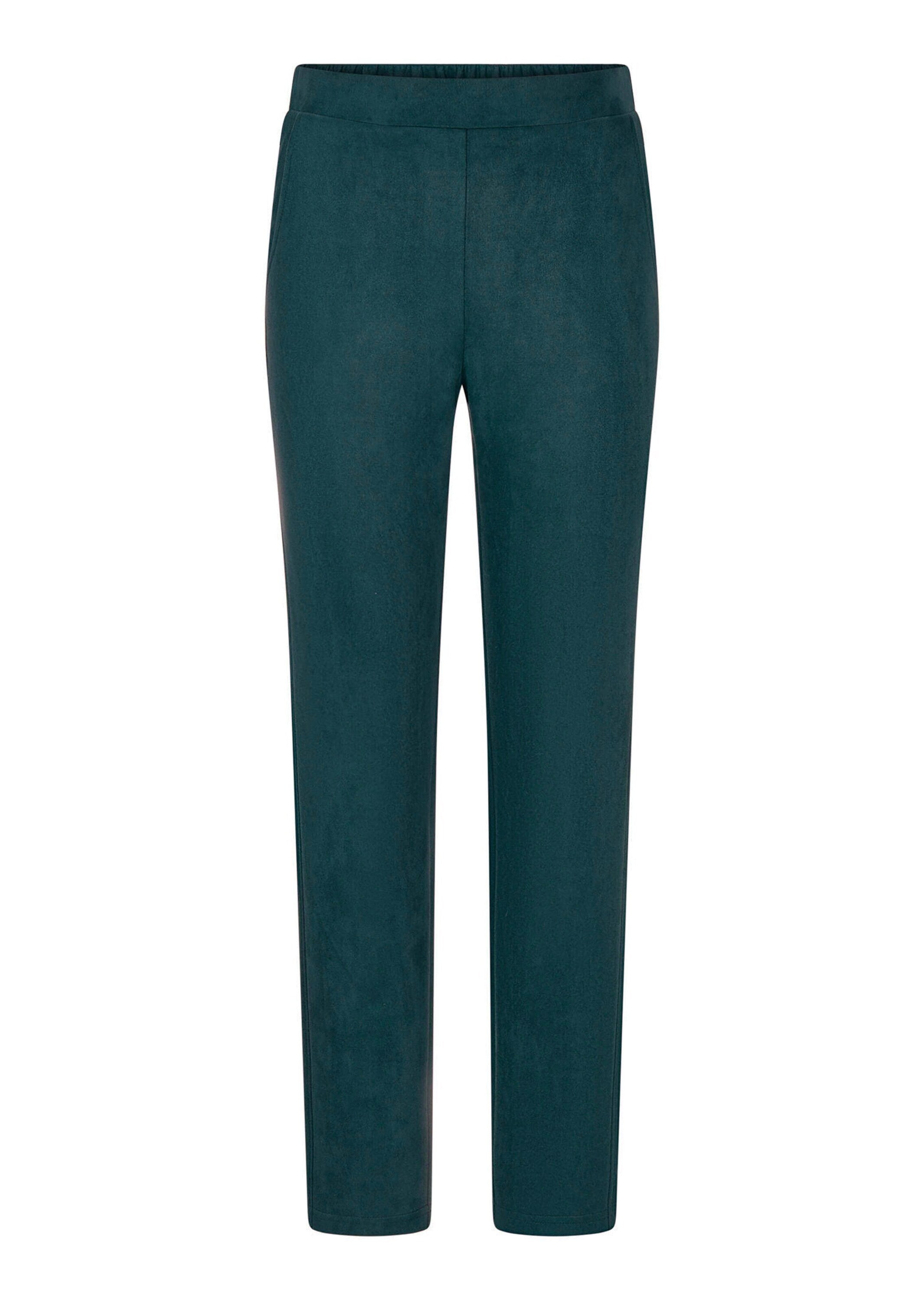 GOLDNER Chinohose "Hose LOUISA in Veloursleder-Optik" günstig online kaufen