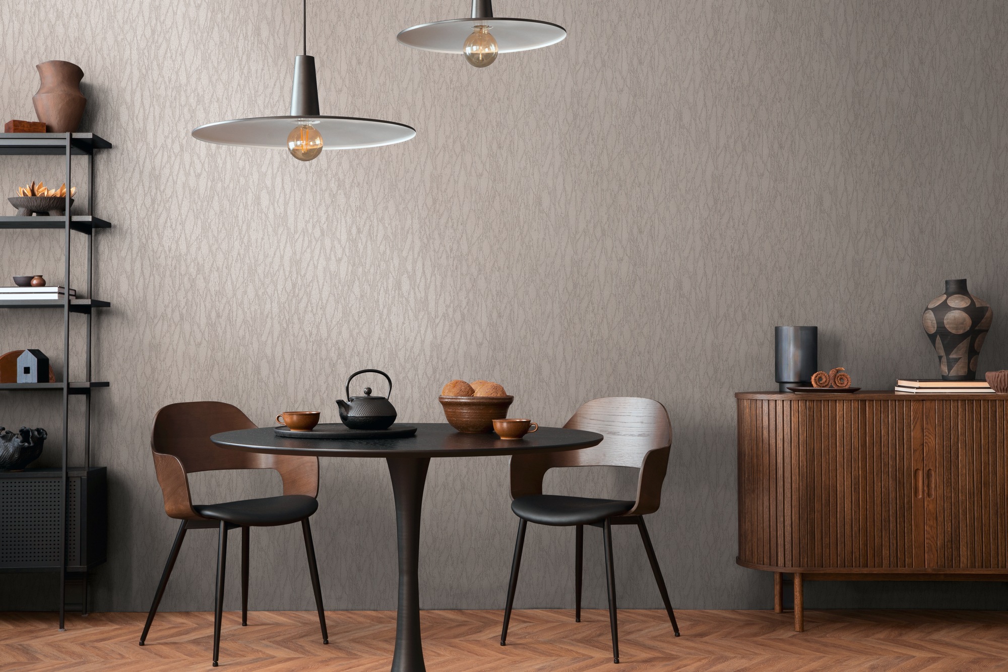 living walls Vliestapete »Smart«, leicht glänzend, Vliestapete Steintapete für Schlafzimmer Küche Wohnzimmer Stein-Optik