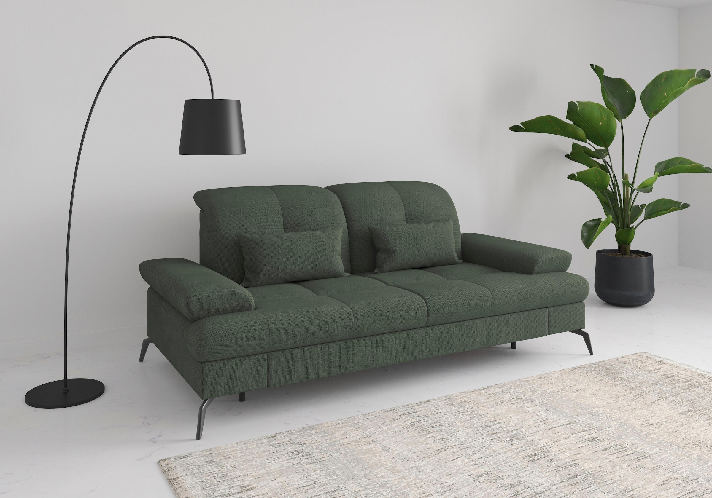 sit&more 3-Sitzer "Amica", inkl Sitztiefenverstellung und Armteilverstellun günstig online kaufen