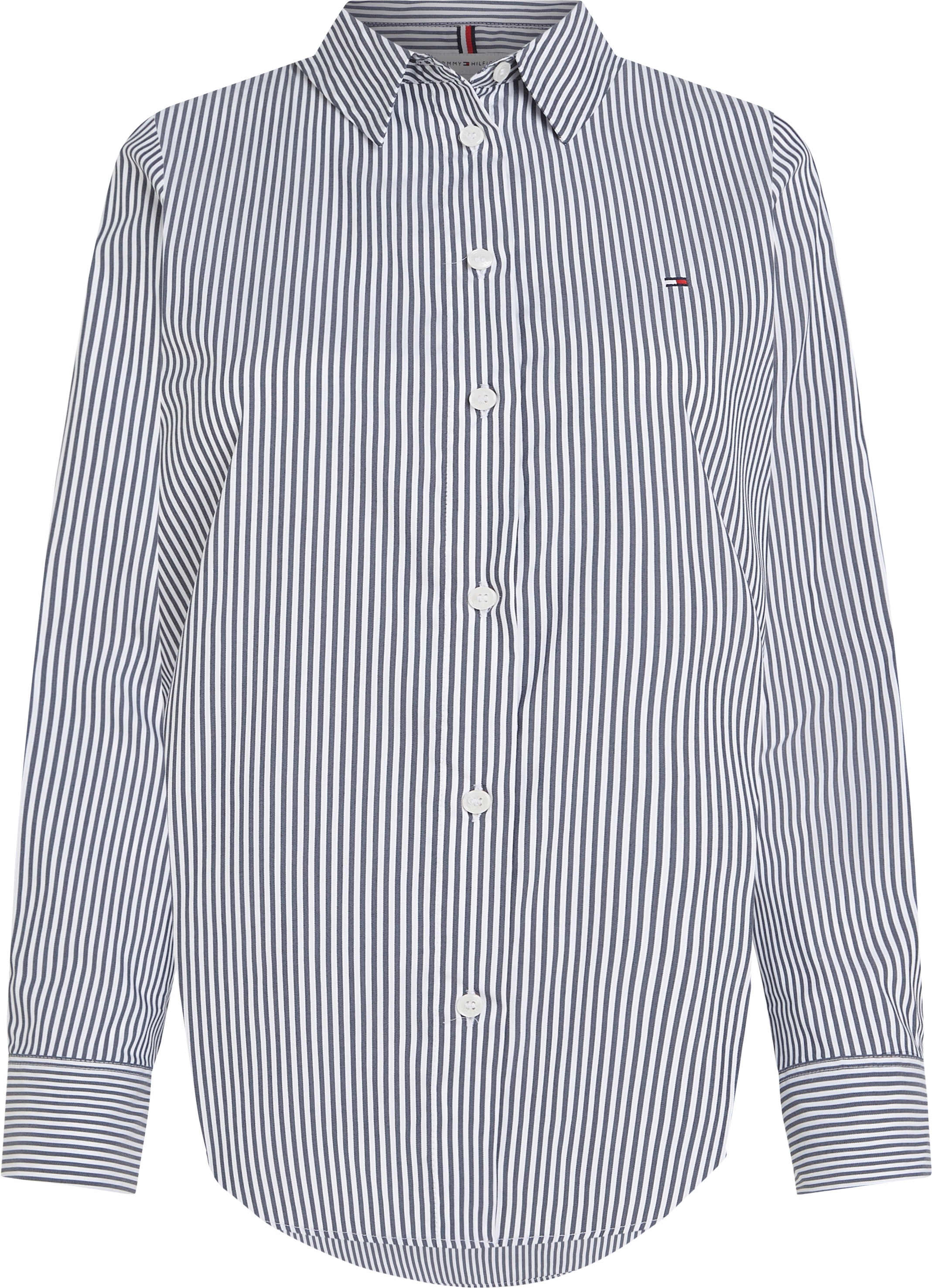 Tommy Hilfiger Hemdbluse »ESS POPLIN REGULAR SHIRT«, im klassischen Stil