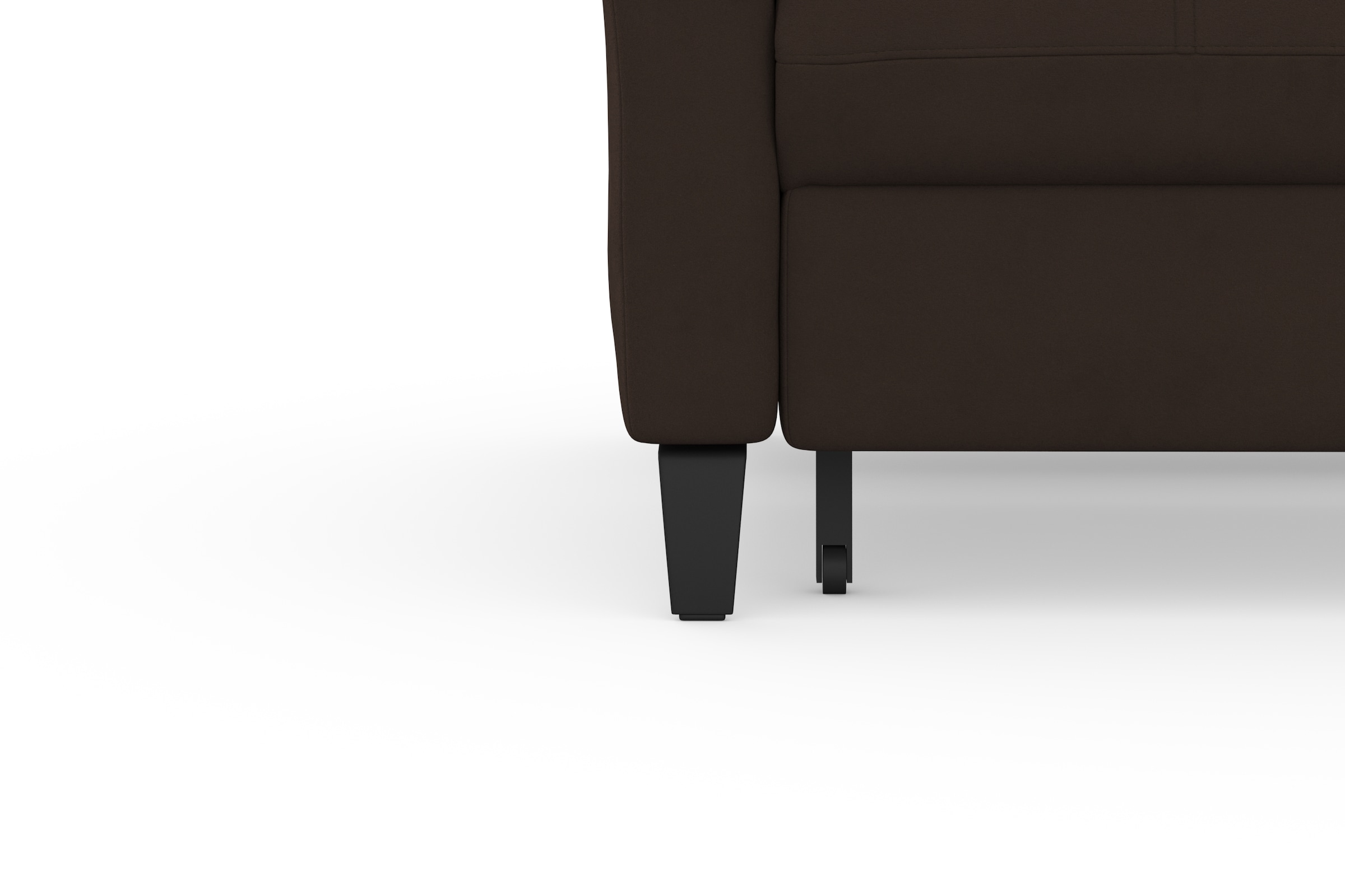 sit&more Ecksofa »Marano L-Form«, inklusive Kopfteilverstellung, wahlweise mit Bettfunktion, Bettkasten