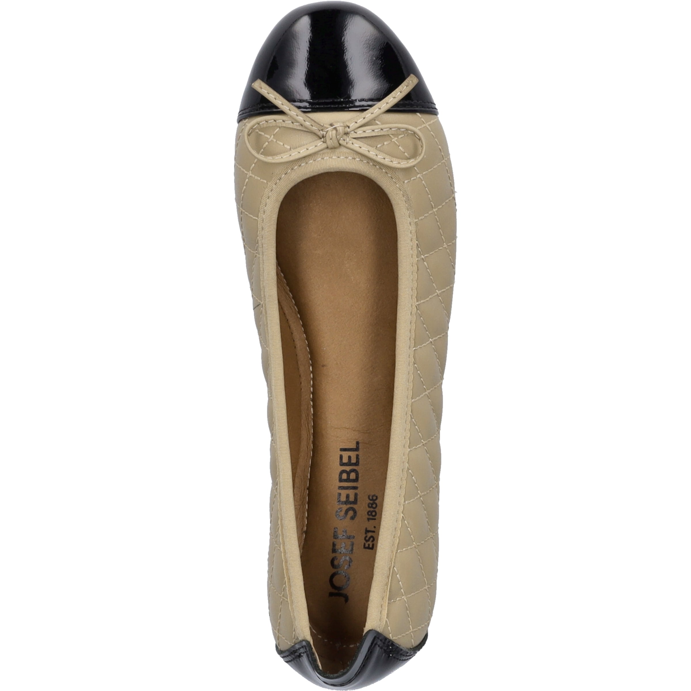 Josef Seibel Ballerina »Pippa 76, schwarz-beige«