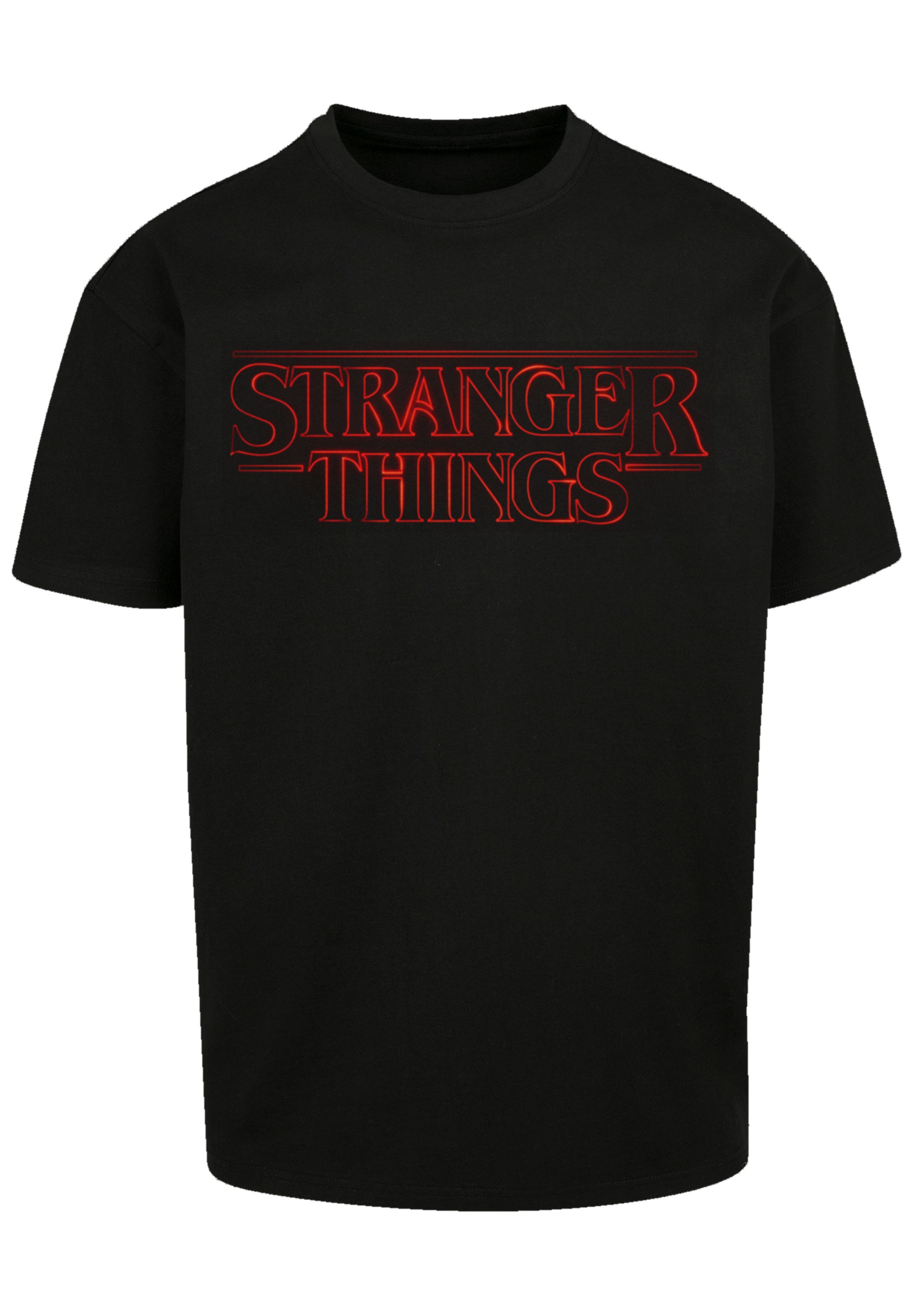 F4NT4STIC T-Shirt »Stranger Things Glow Logo Netflix TV Series«, Premium Qualität