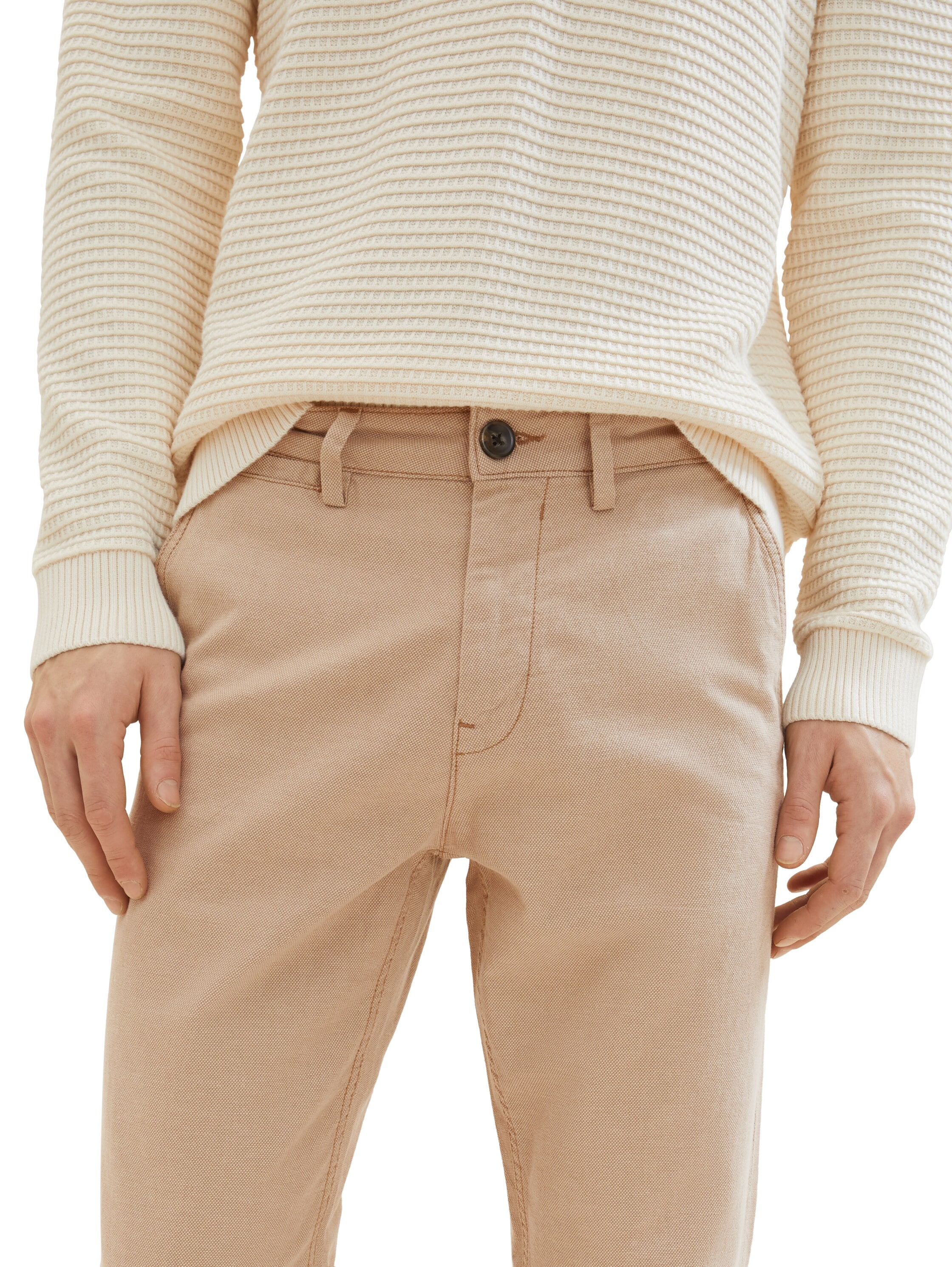 TOM TAILOR Chinohose, mit lässigem Look