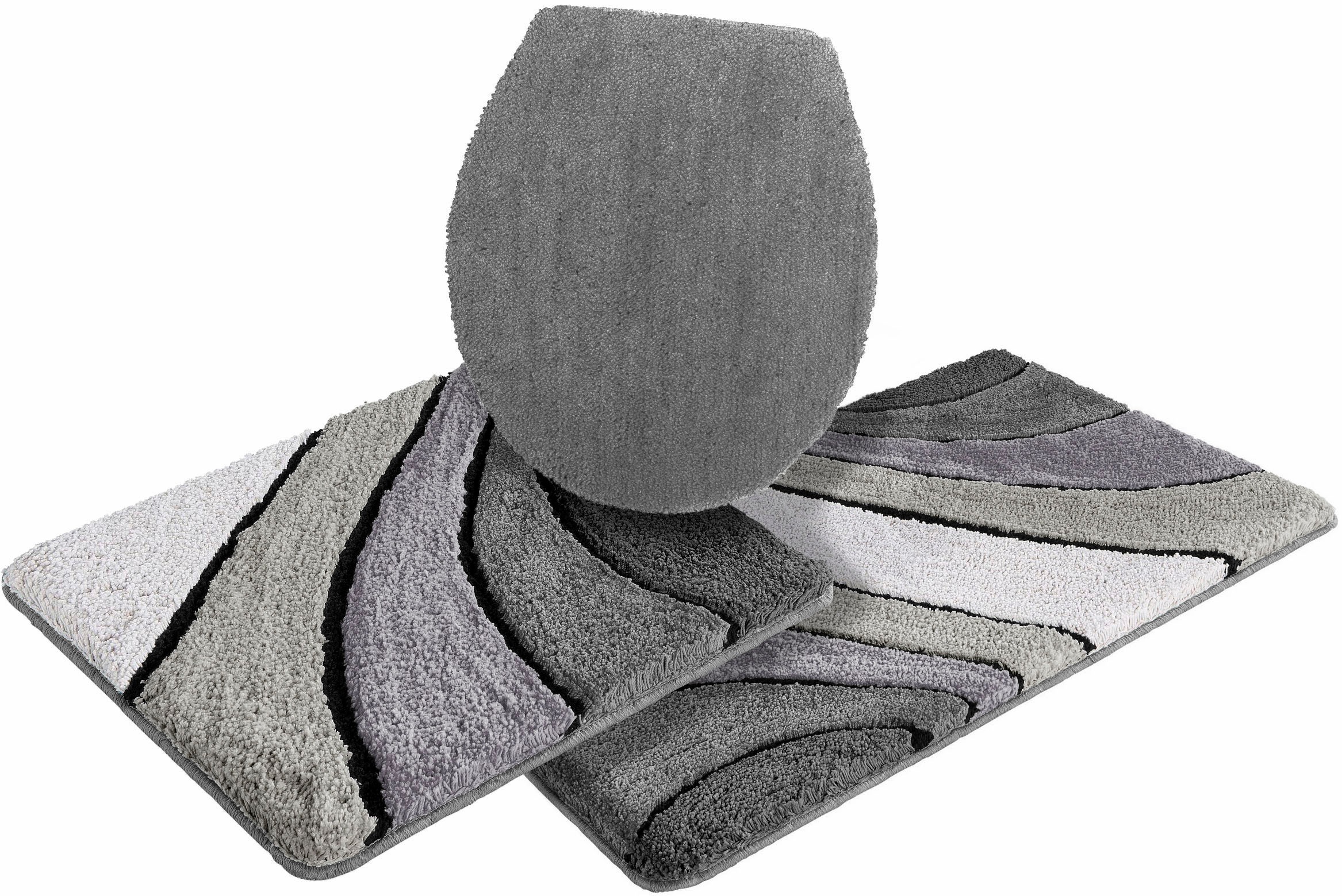 my home Badematte "Josie, Badvorleger, Badezimmer Teppich" Höhe 20 mm rutsc günstig online kaufen