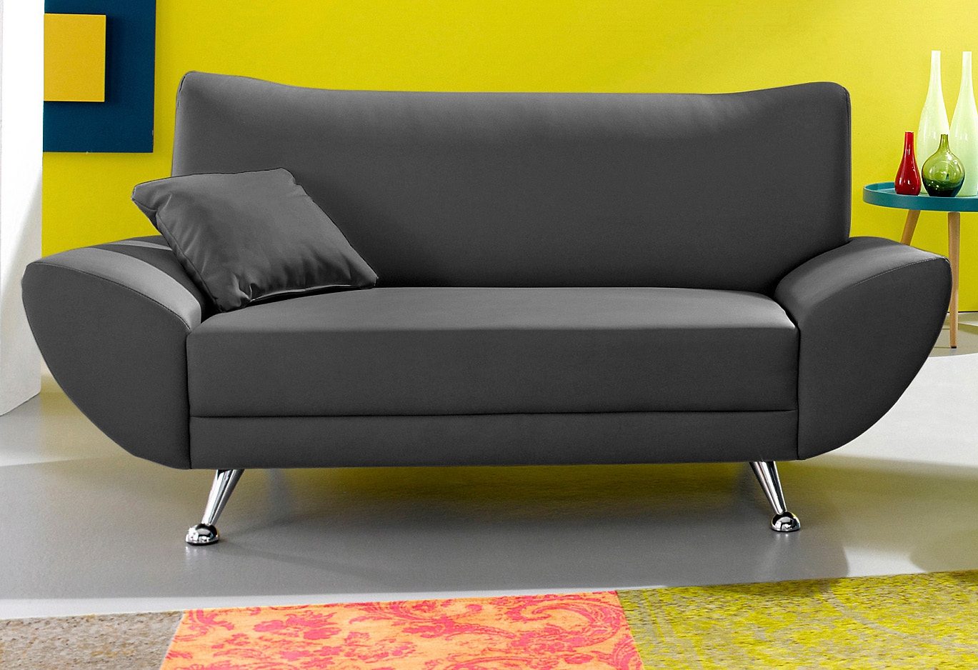 Thumbnail - INOSIGN 2-Sitzer "Saltare, elegant und komfortabel, toller Designfuß"