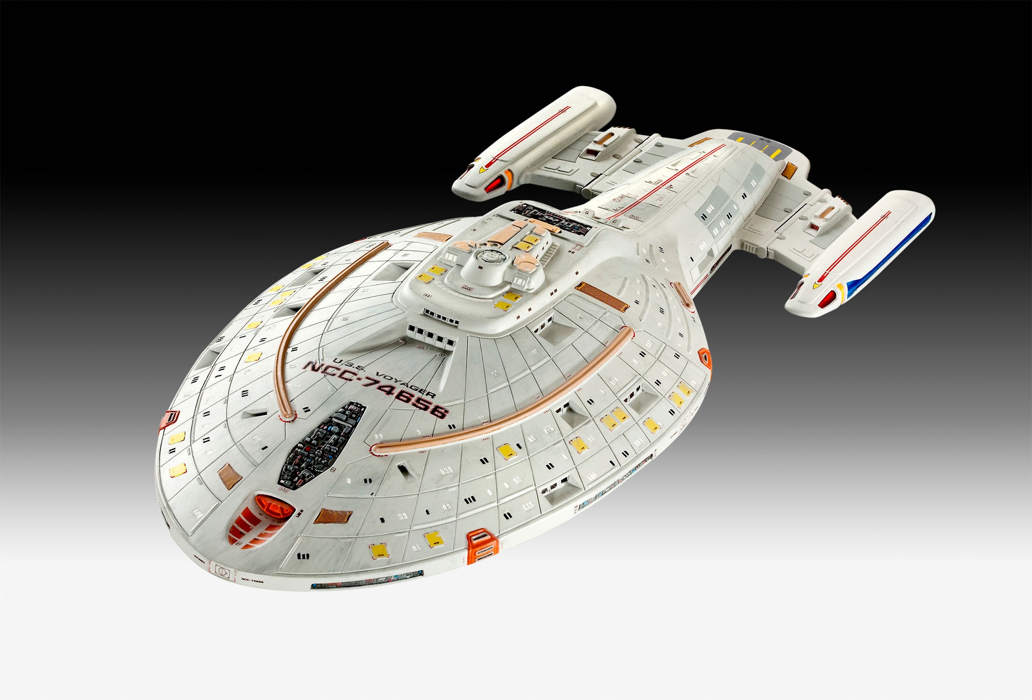 Revell® Modellbausatz »U.S.S. Voyager, Star Trek«, 1:670, Made in Europe