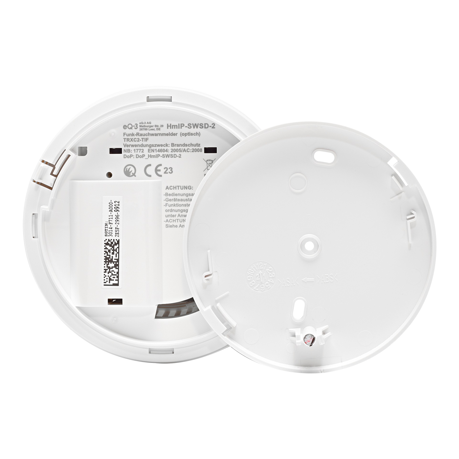 HomeMatic Smart-Home-Zubehör »IP Rauchwarnmelder mit Q-Label«