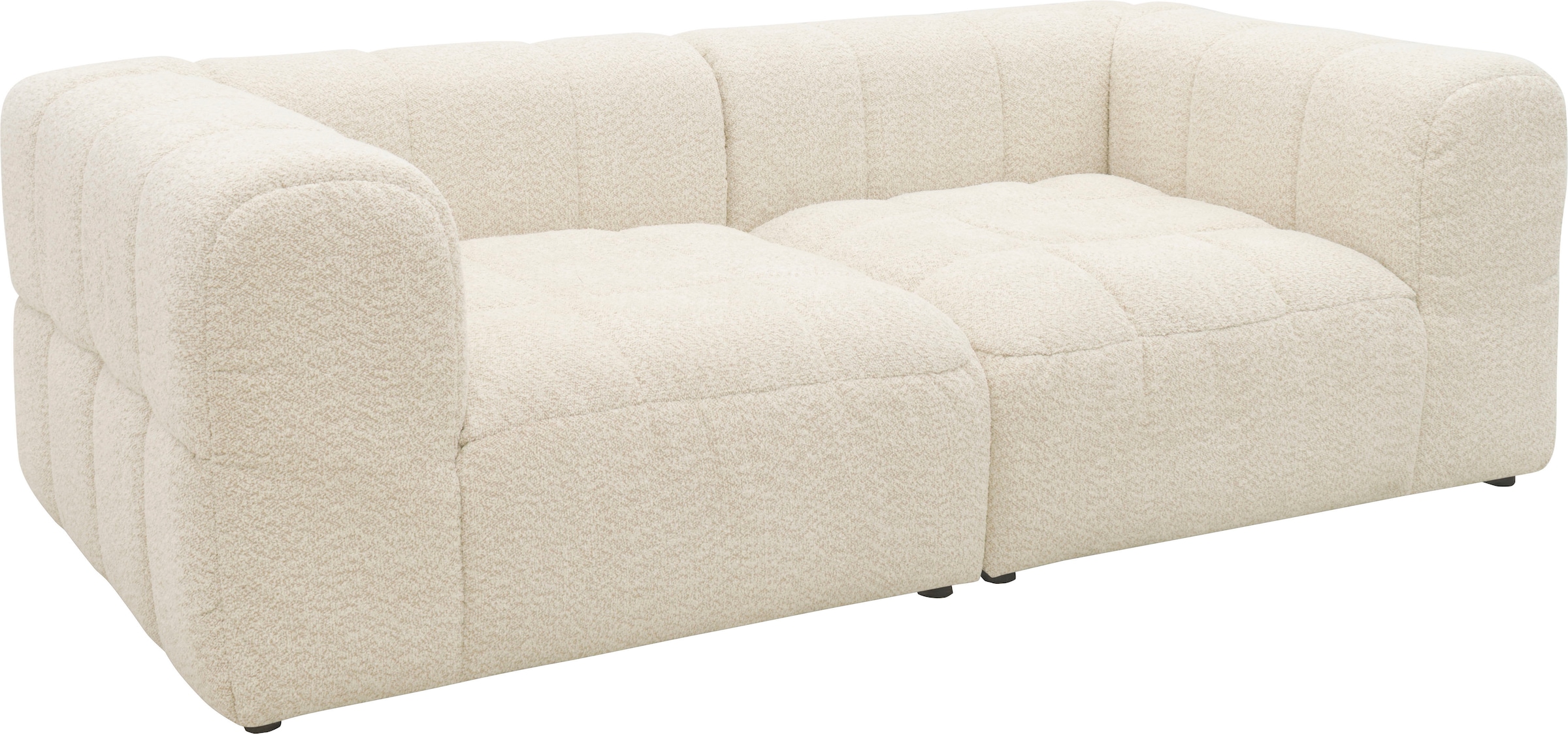 DOMO collection Big-Sofa »800019 Megasofa in 2 Breiten, Kassettensteppung, modern, Federkern«, (2 St.), Bigsofa mit Taschenfederkern und Kassettensteppung