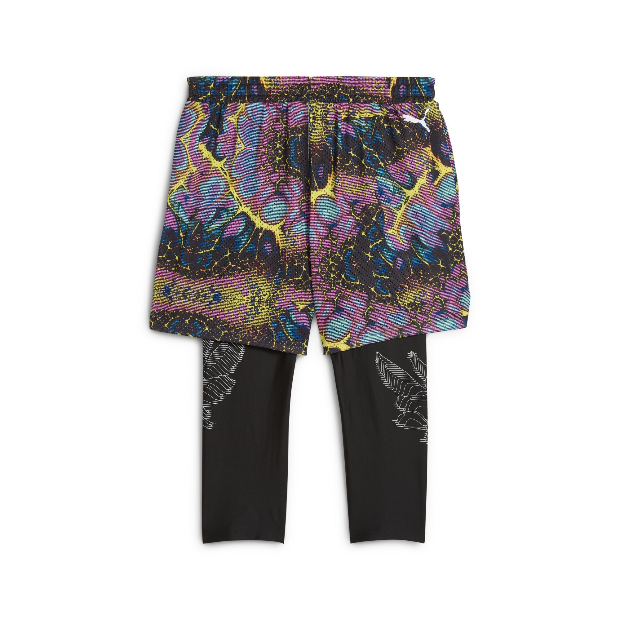 PUMA Leggings »Melo Alien Skins 2-in-1-Basketballhose Herren«