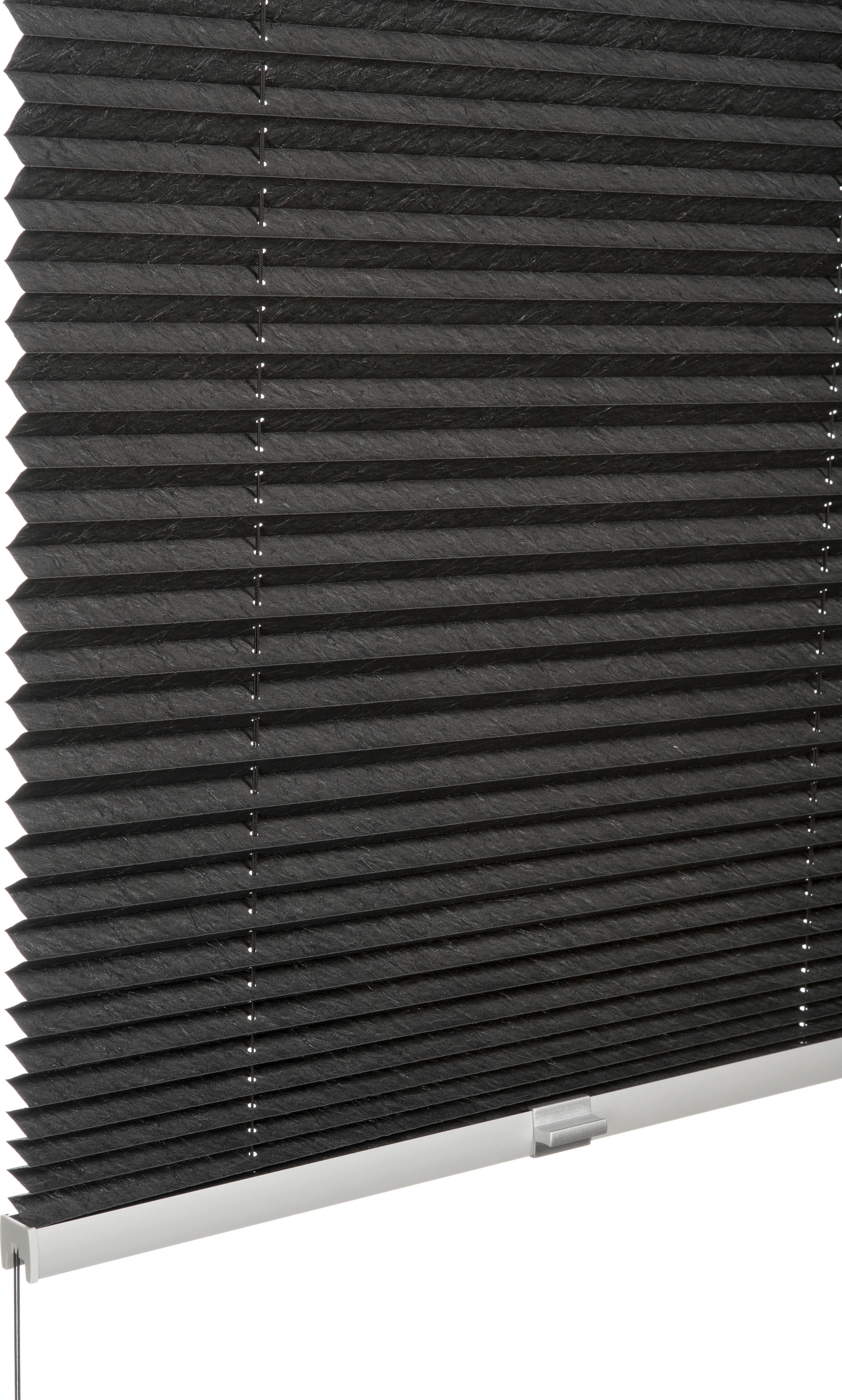 Thumbnail - SCHÖNER WOHNEN-Kollektion Plissee "Milla" blickdicht mit Bohren verspannt verschraubt, silberne oder weiße Rollo-Technik