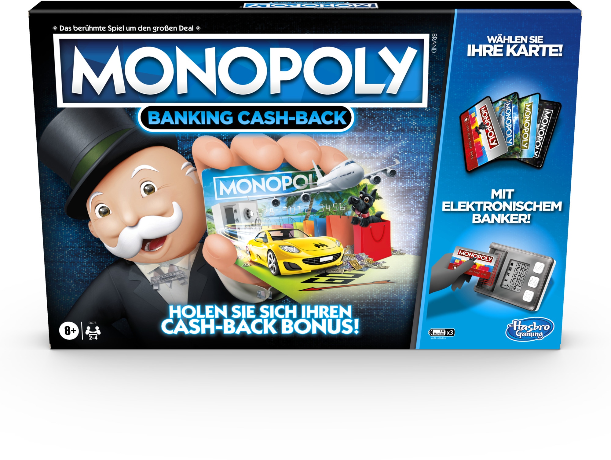 Hasbro Spiel »Monopoly Banking Cash-Back«, Made in Europe