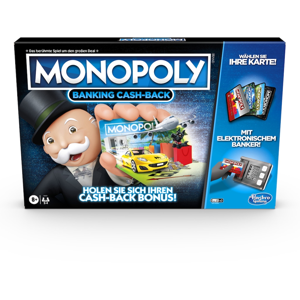 Hasbro Spiel »Monopoly Banking Cash-Back«, Made in Europe