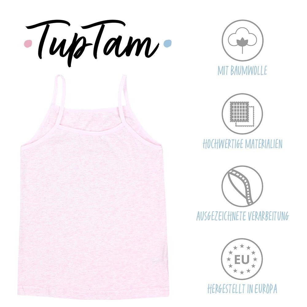 TupTam Unterhemd »Unterhemd Mädchen Unterhemd Spaghettiträger Top 5er Pack«