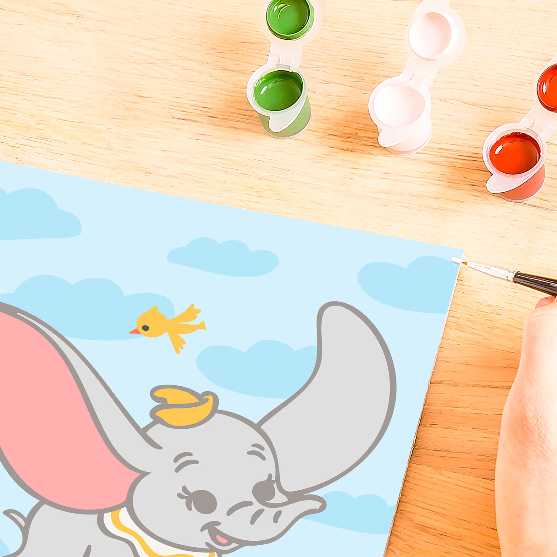 Ravensburger Malen nach Zahlen »CreArt, Hello Baby, Dumbo«, für Erwachsene; Made in Europe
