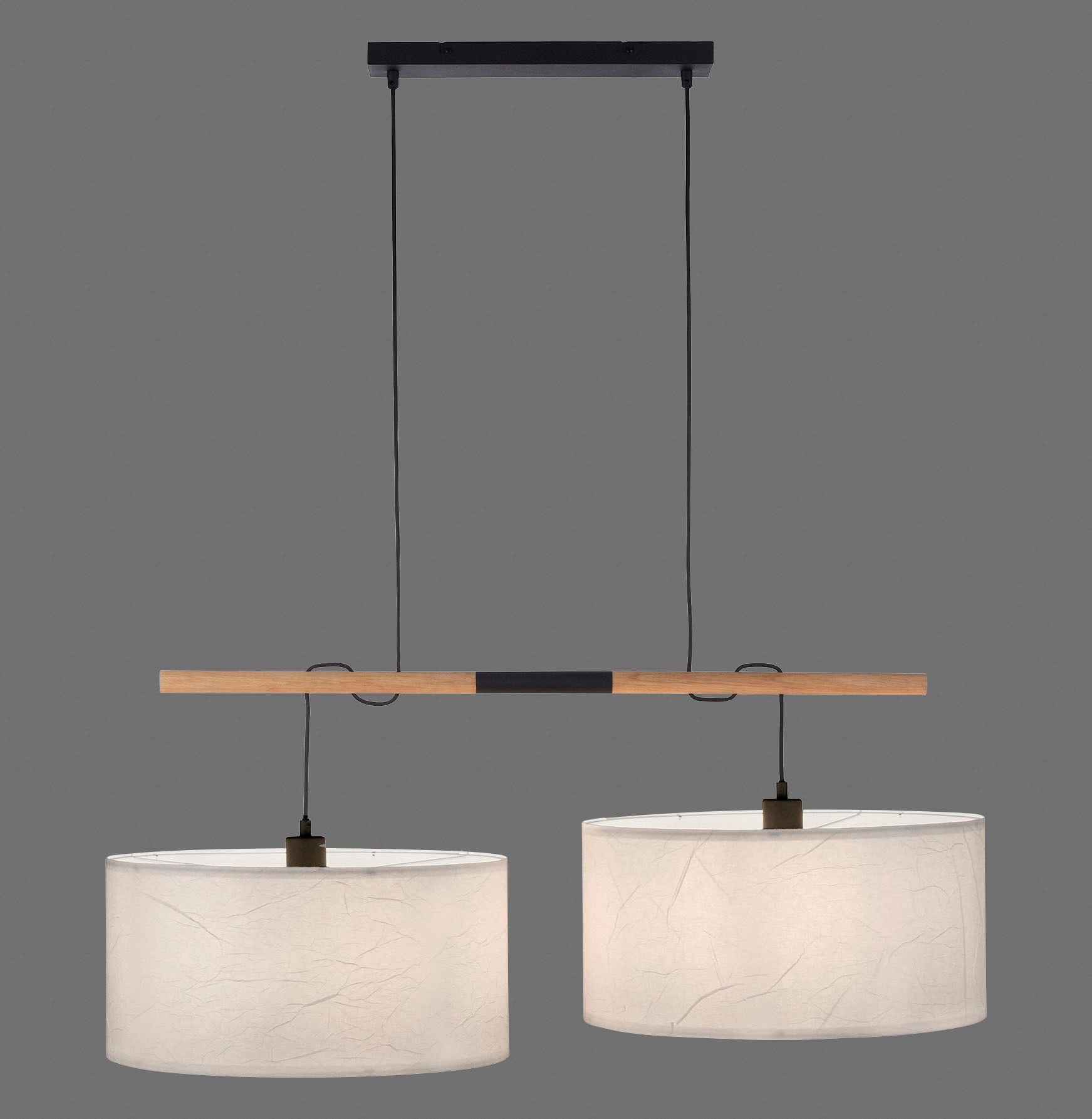 JUST LIGHT Pendelleuchte »GREEN SOFI«, 2 flammig, Leuchtmittel E27 | ohne Leuchtmittel