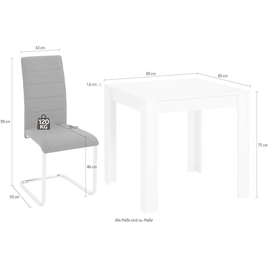 INOSIGN Essgruppe, (Set, 5 tlg.)