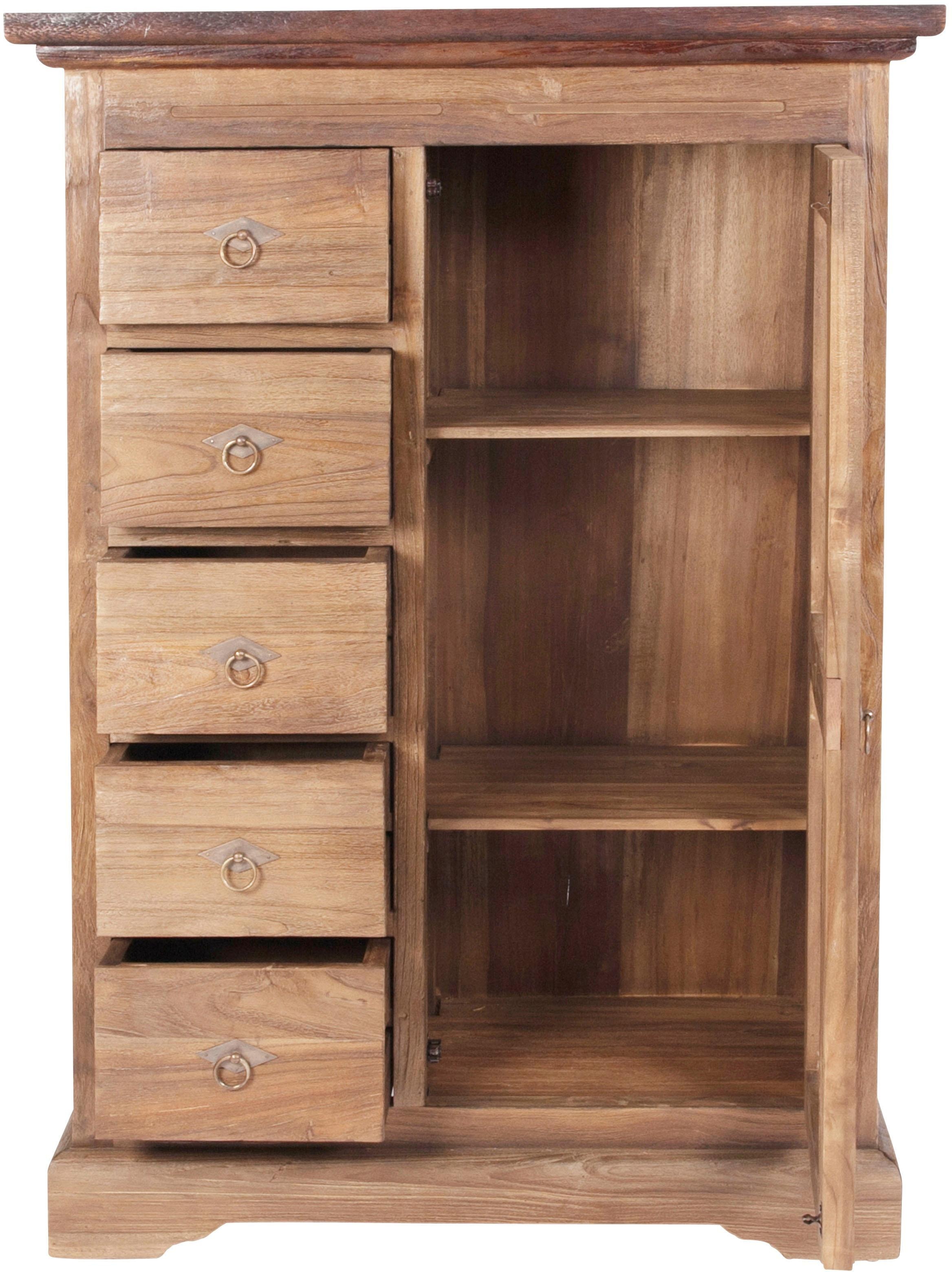 SIT Mehrzweckschrank »Seadrift«, aus recyceltem Shabby Vintage Chic, Teak, BAUR | Altholz