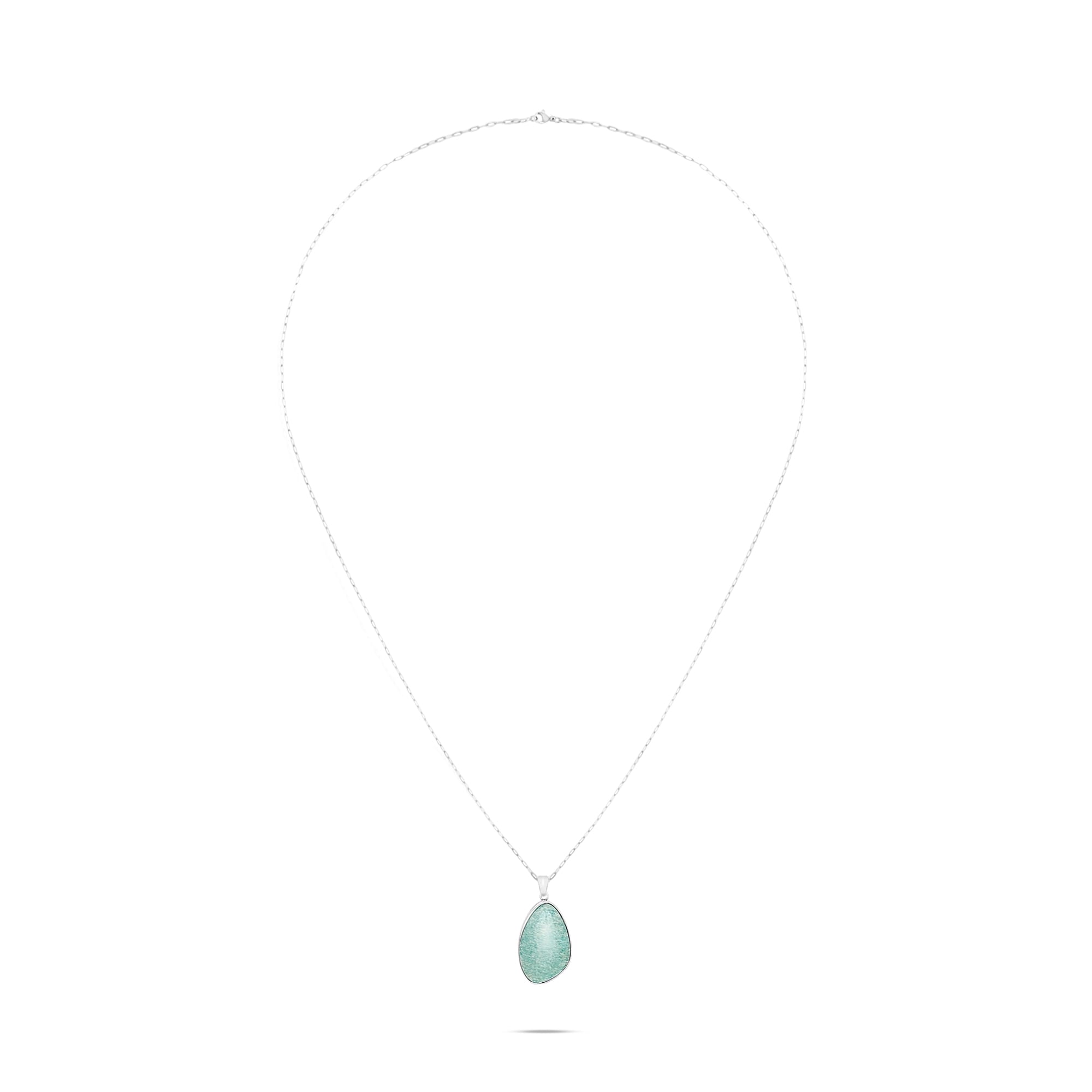 s.Oliver Lange Kette »Stone« mit Amazonit, Moosachat oder Rosenquarz