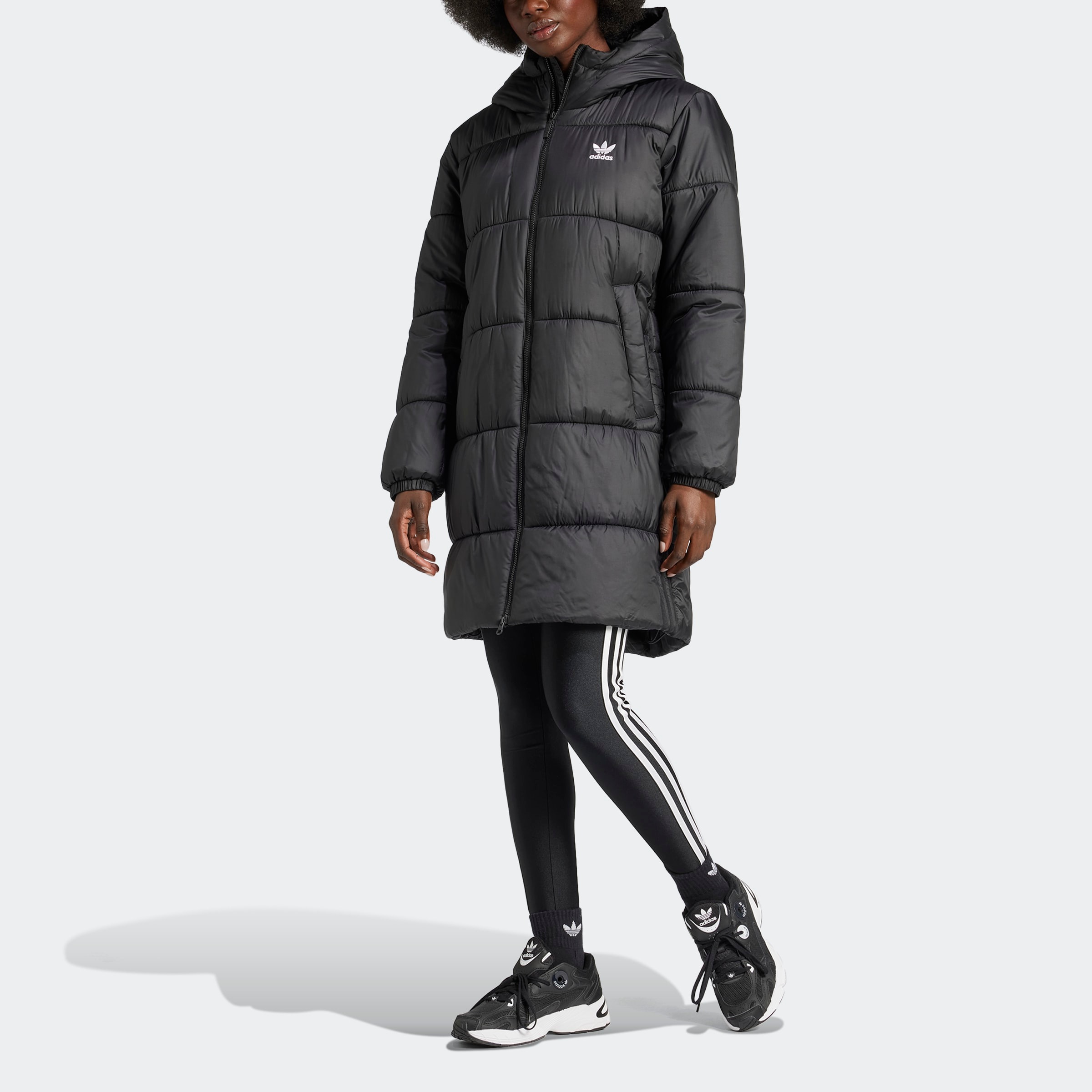 adidas Originals Steppjacke "LONG PUFFER" günstig online kaufen