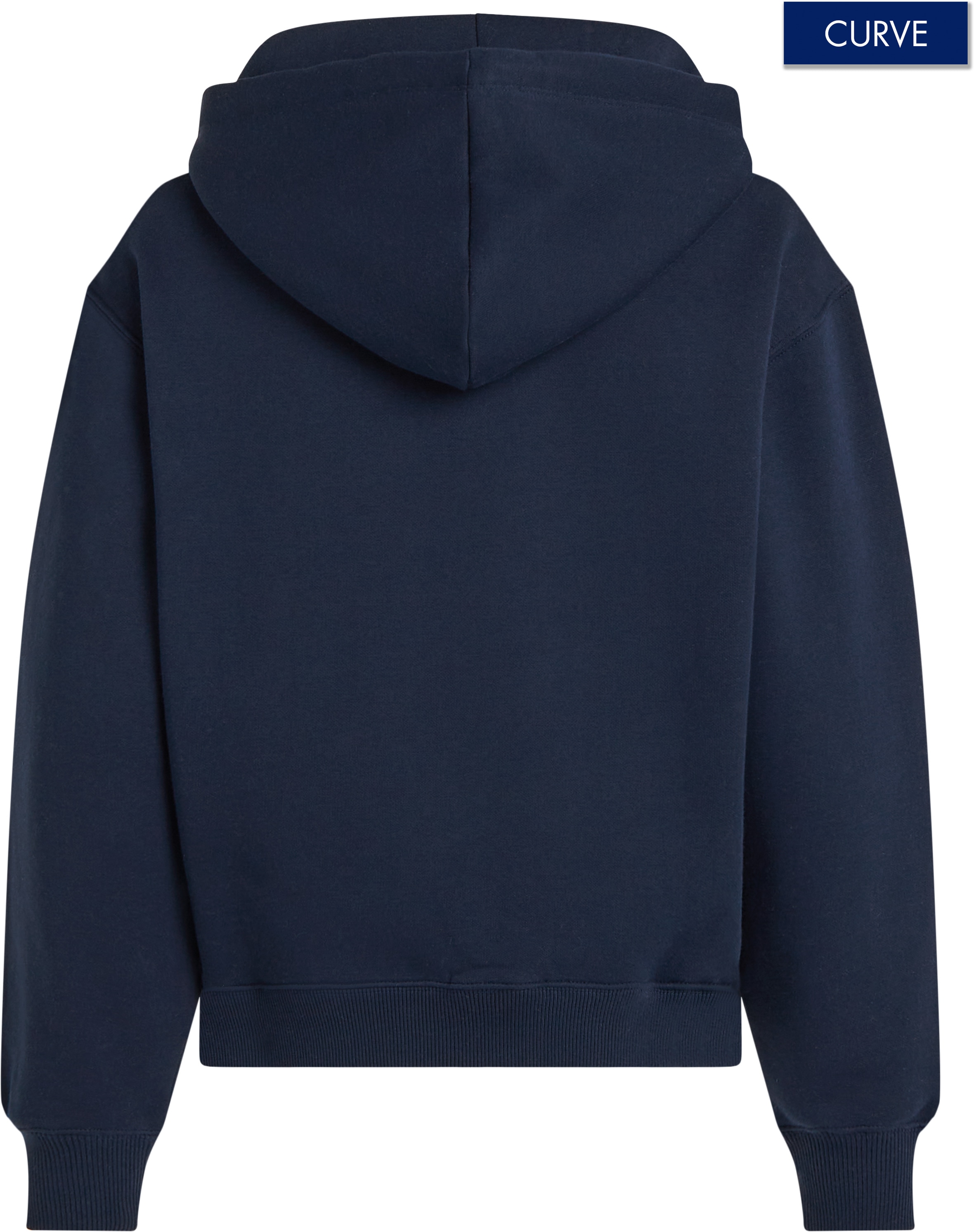 Tommy Hilfiger Curve Kapuzensweatshirt »CRV MDRN REG CORP LOGO HOODIE«, in Großen Größen, Kapuze mit Kordelzug