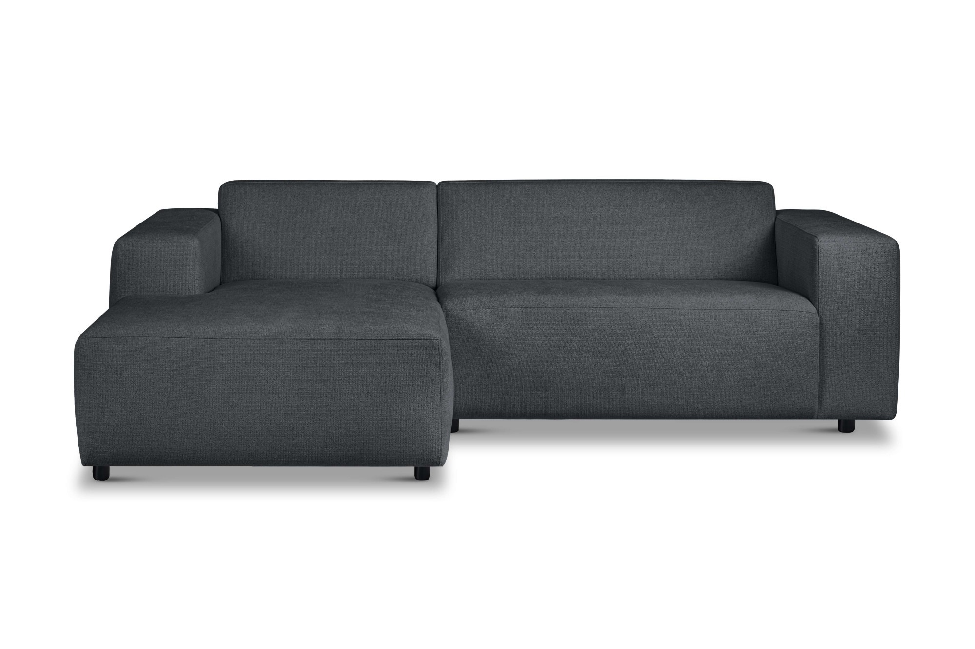 OTTO home Ecksofa »Jellon kompakte Eckcouch« Breite 232 cm, L-Form, Chenille, mit Welleunterfederung