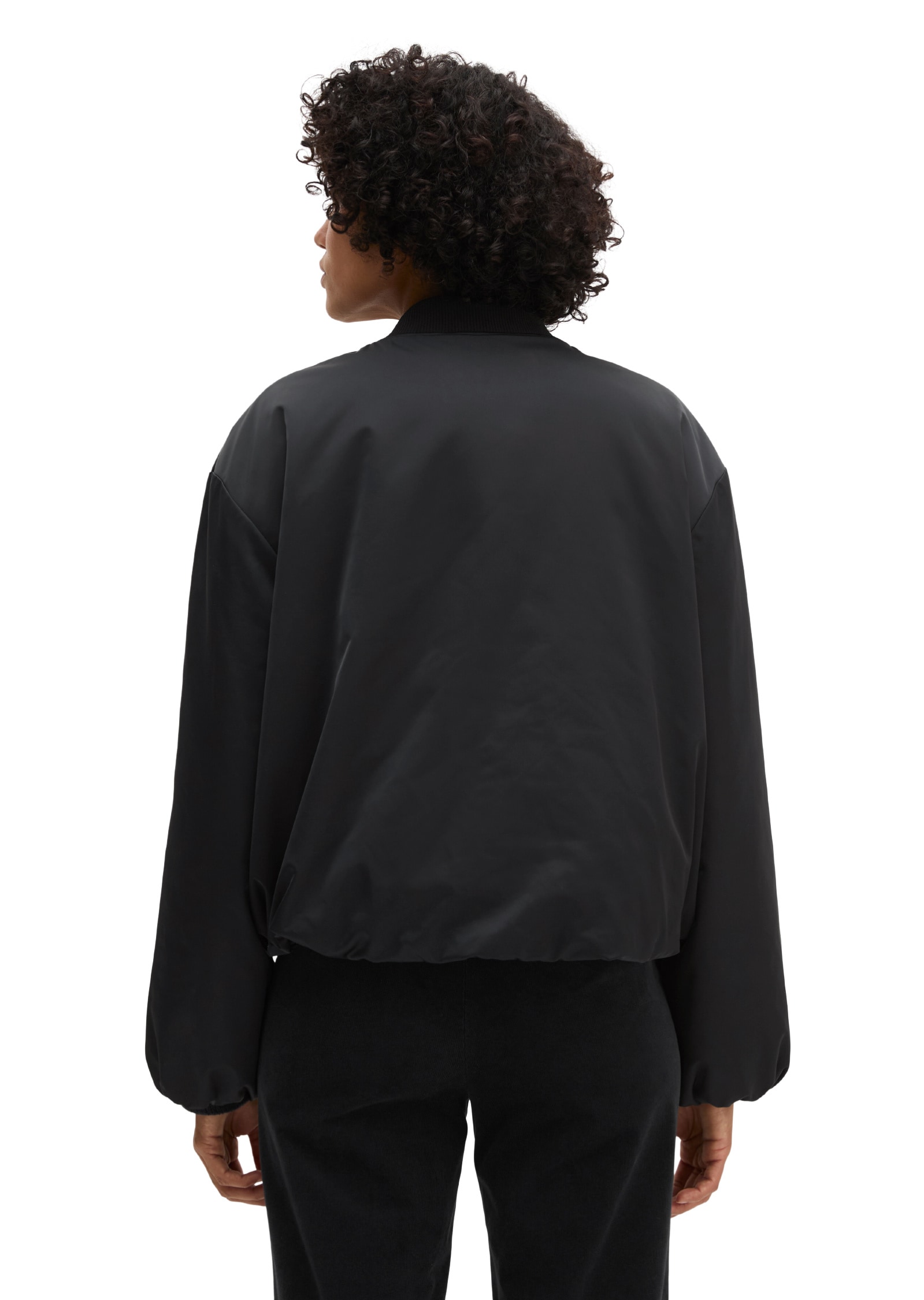 Marc O'Polo Outdoorjacke »aus recyceltem Polyester« ohne Kapuze
